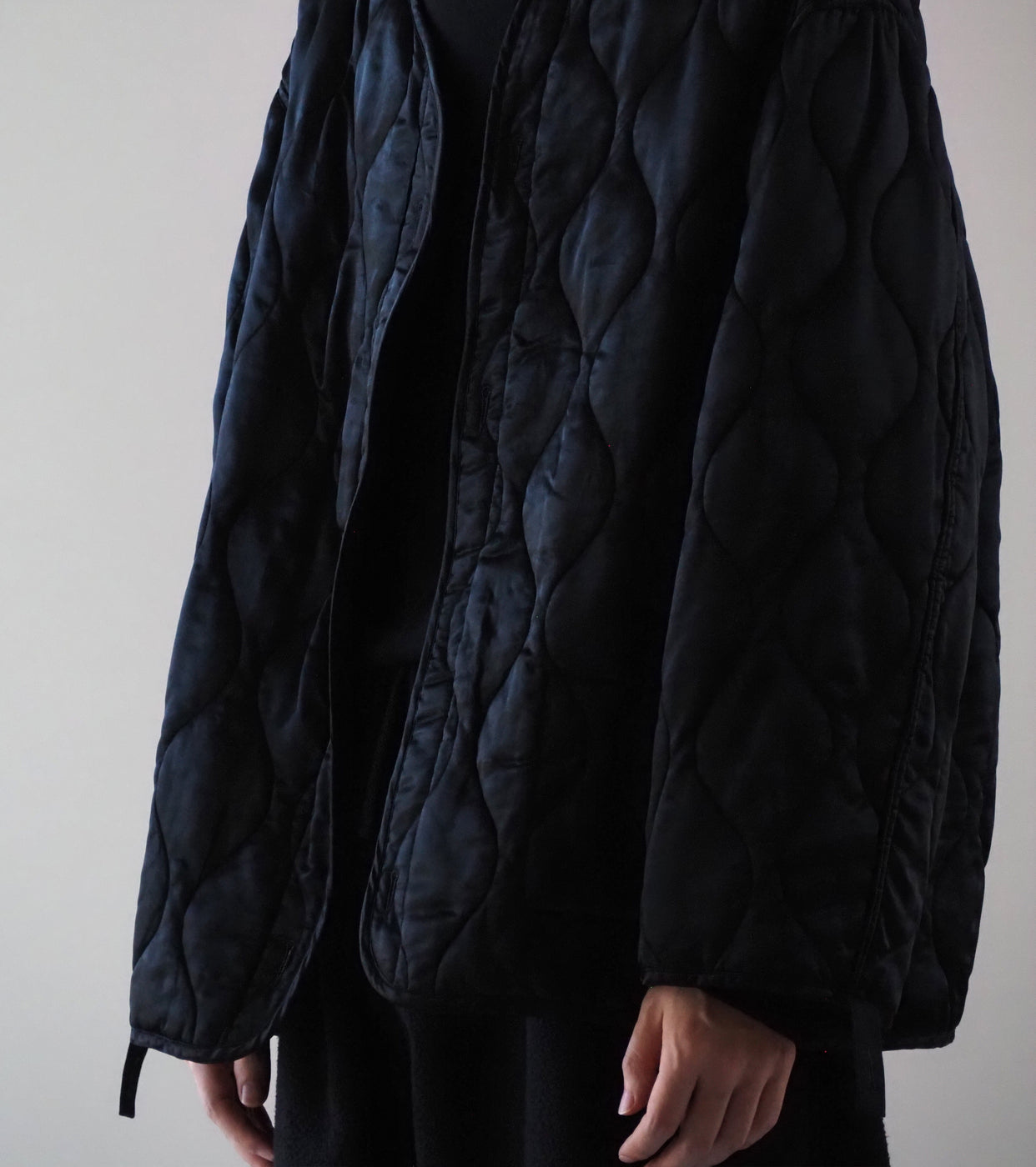 Ten c × COMOLI ライナー , Black