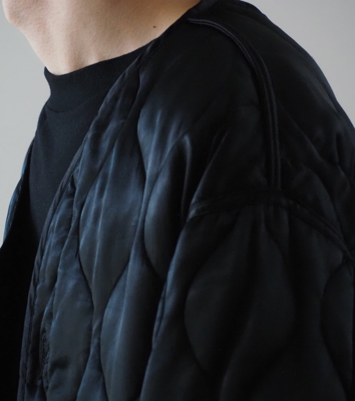 Ten c × COMOLI ライナー , Black