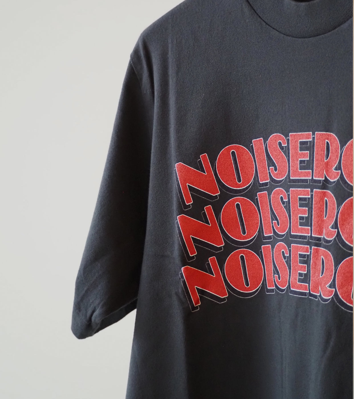 blurhms ROOT STOCK NOISE ROCK Print Tee WIDE, Ink Black