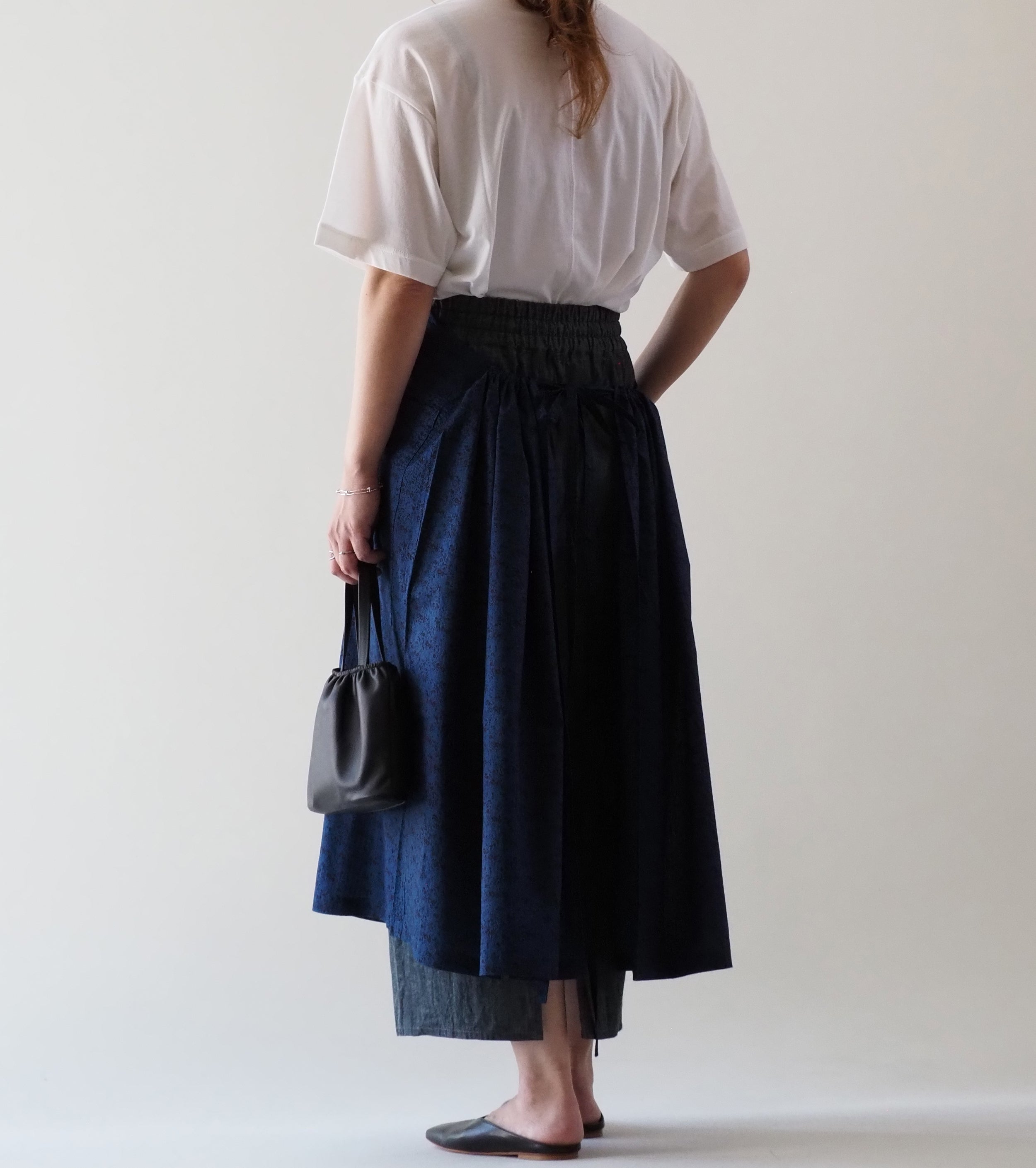Yarmo New Apron Skirt, Indigo