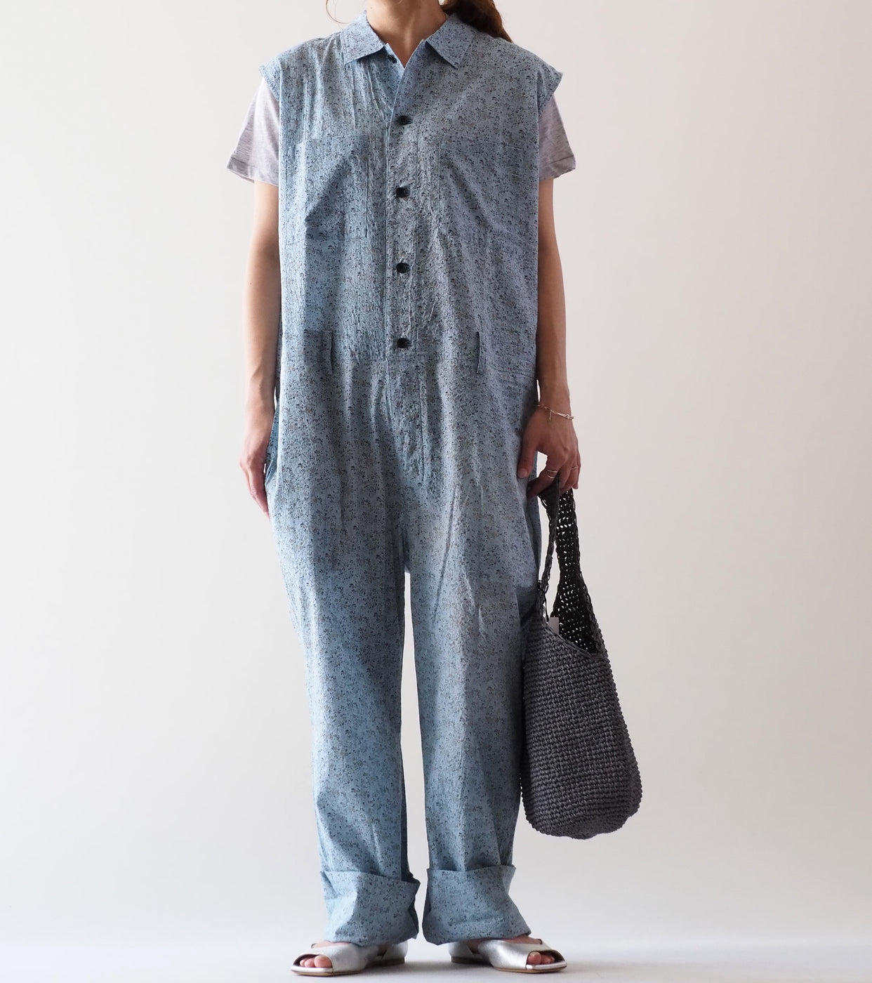 Yarmo Sleeveless Boiler Suit , Bleach