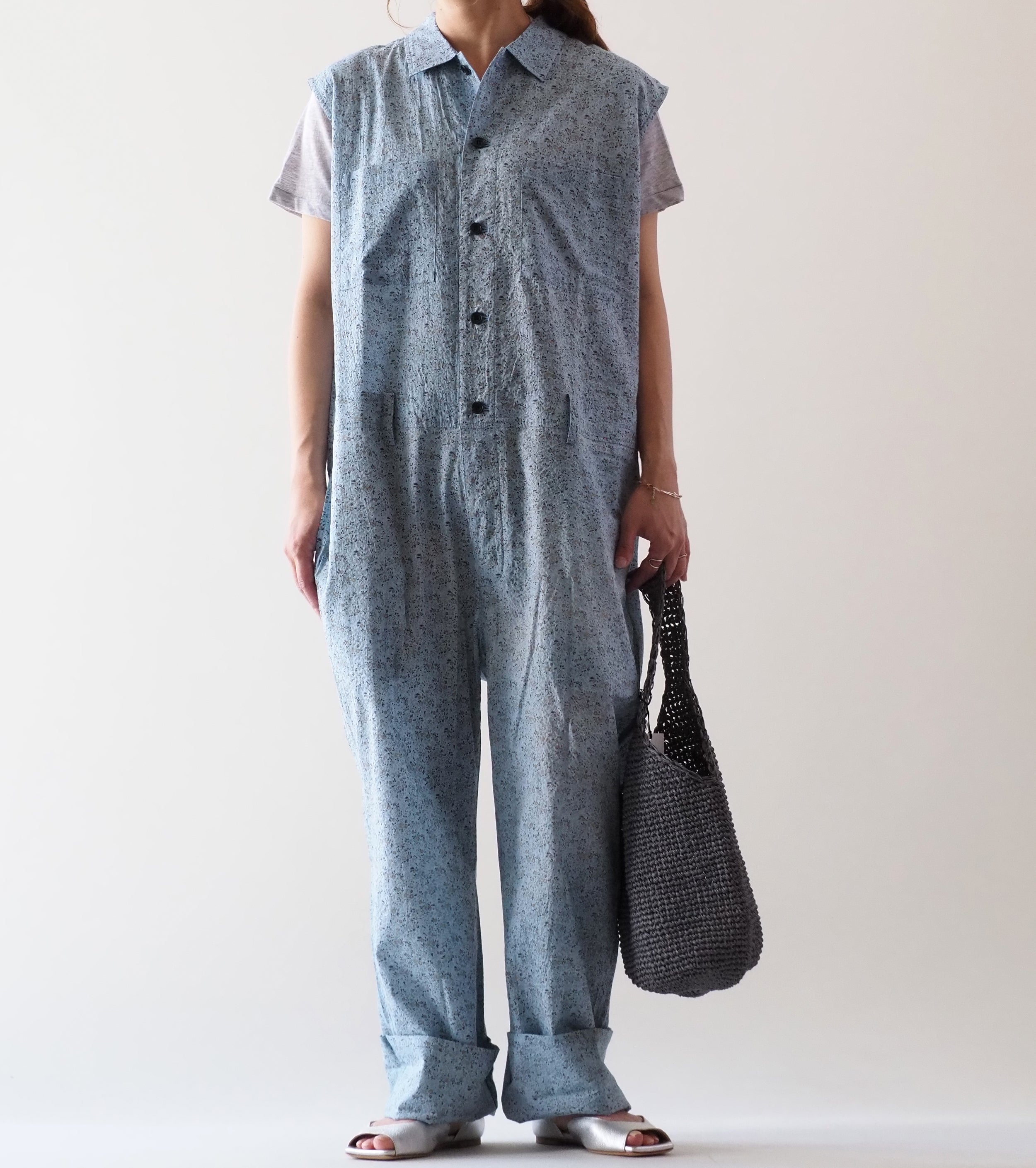 Yarmo Sleeveless Boiler Suit , Bleach