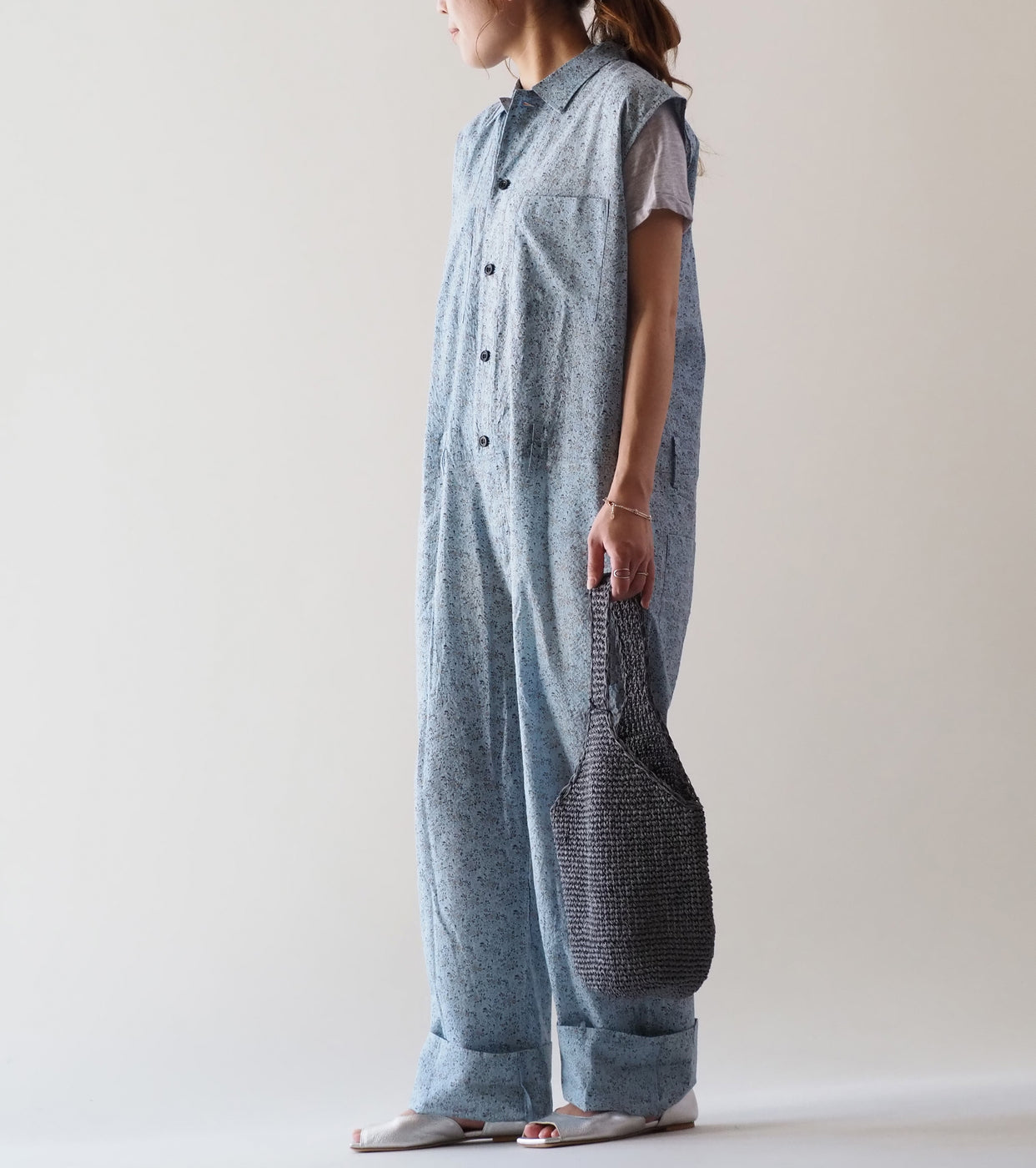 Yarmo Sleeveless Boiler Suit , Bleach