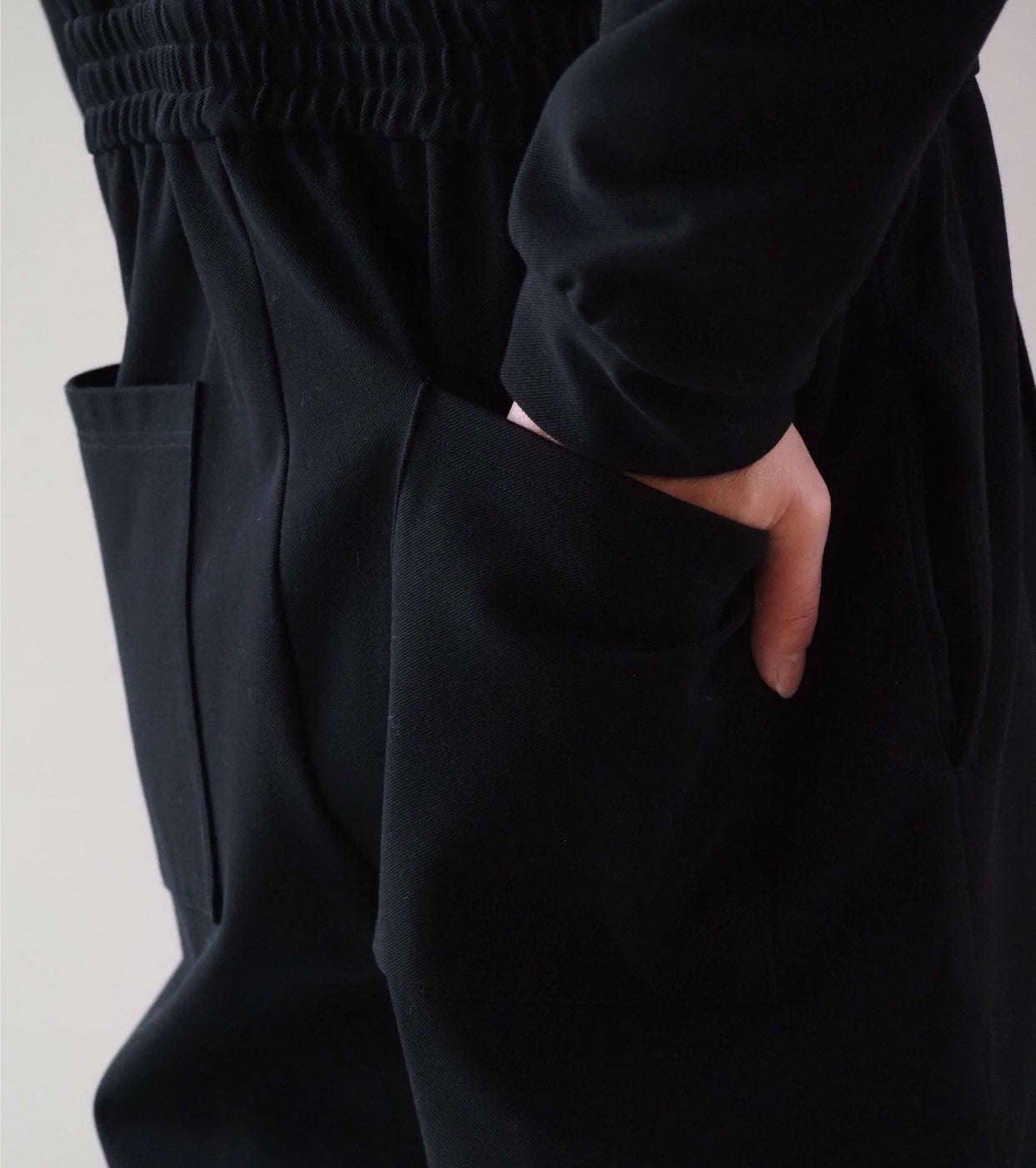 Oblada JERSEY JUMPSUIT, Black