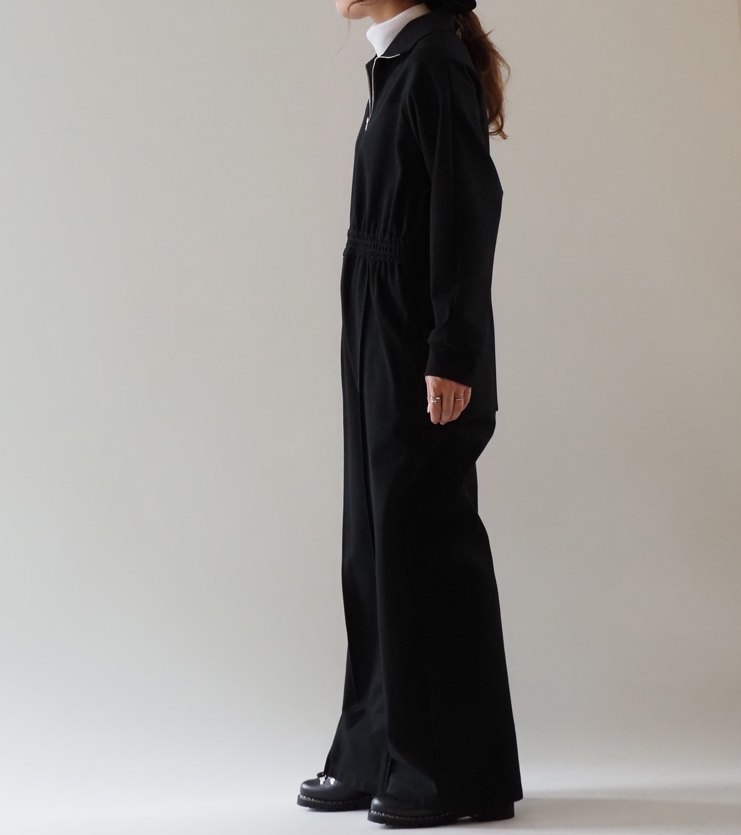 Oblada JERSEY JUMPSUIT, Black