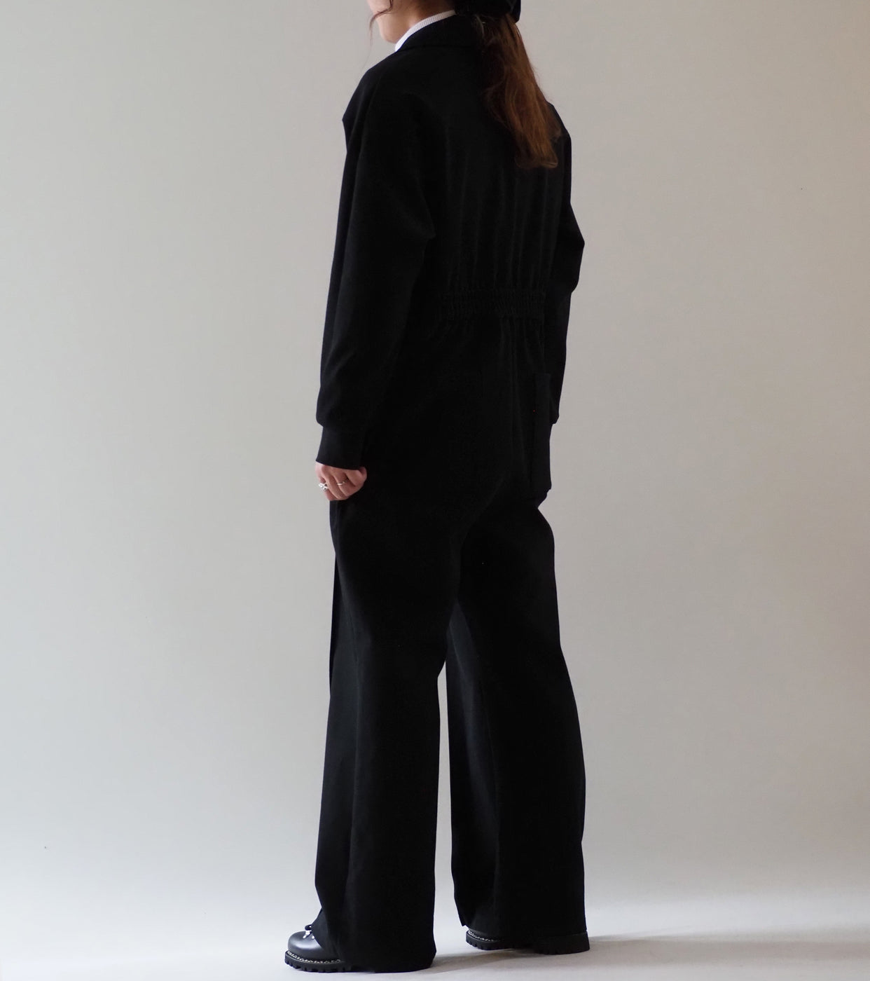 Oblada JERSEY JUMPSUIT, Black