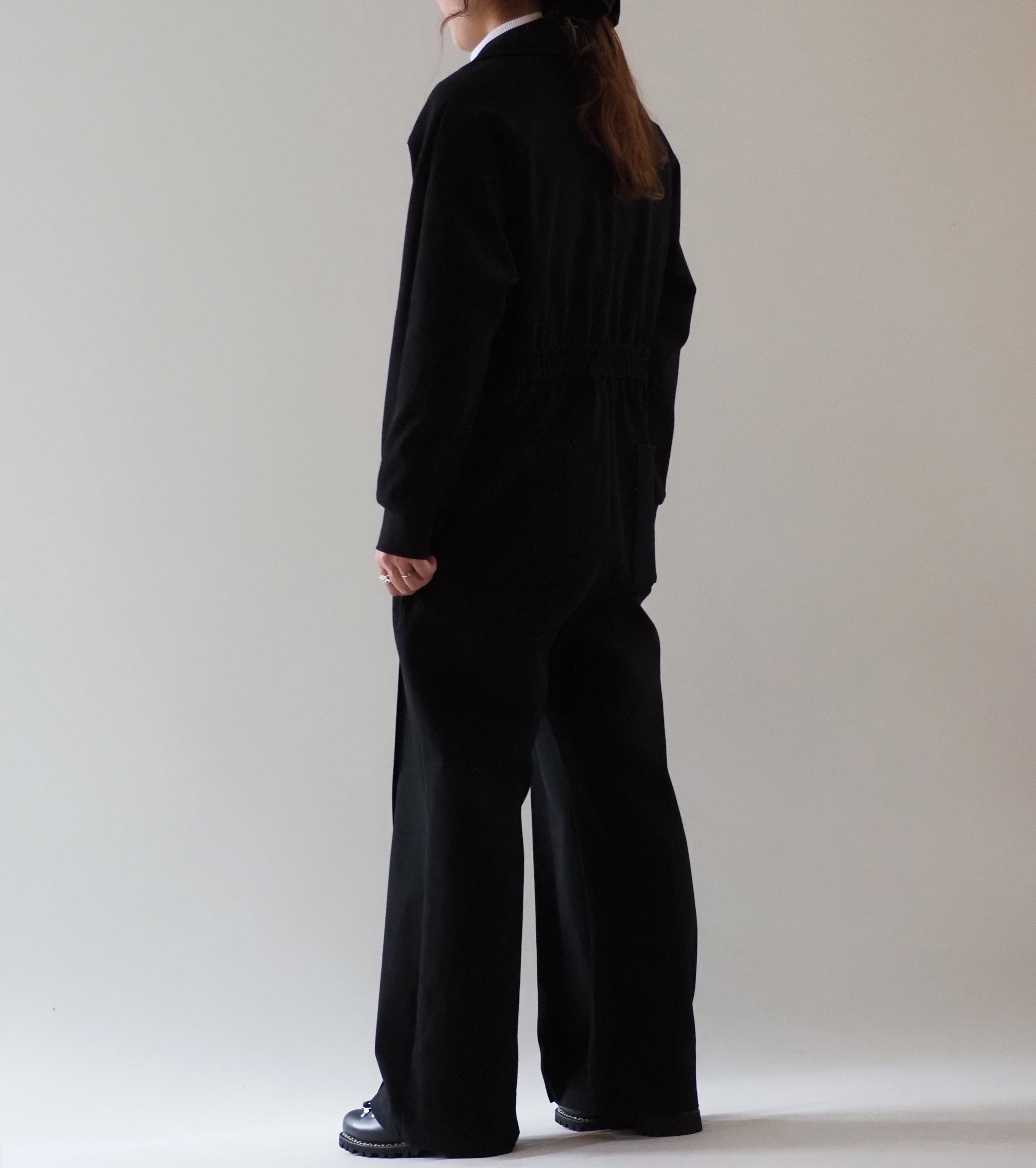 Oblada JERSEY JUMPSUIT, Black