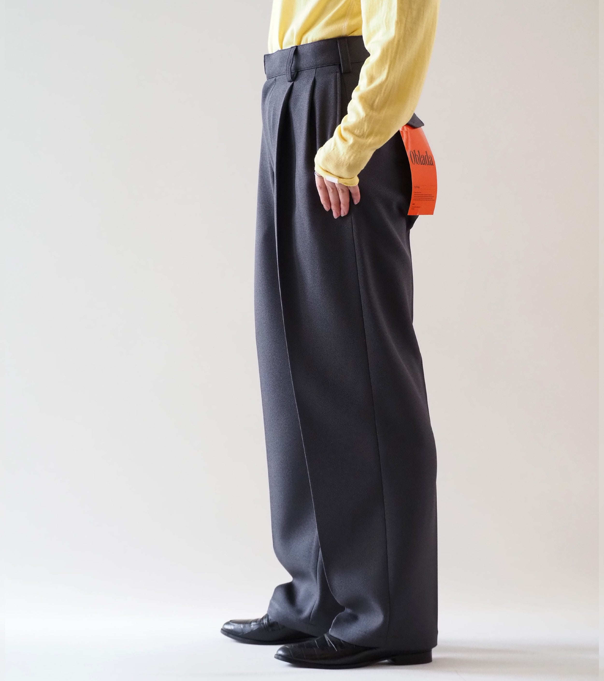 Oblada エニーパンツ, Charcoal Gray