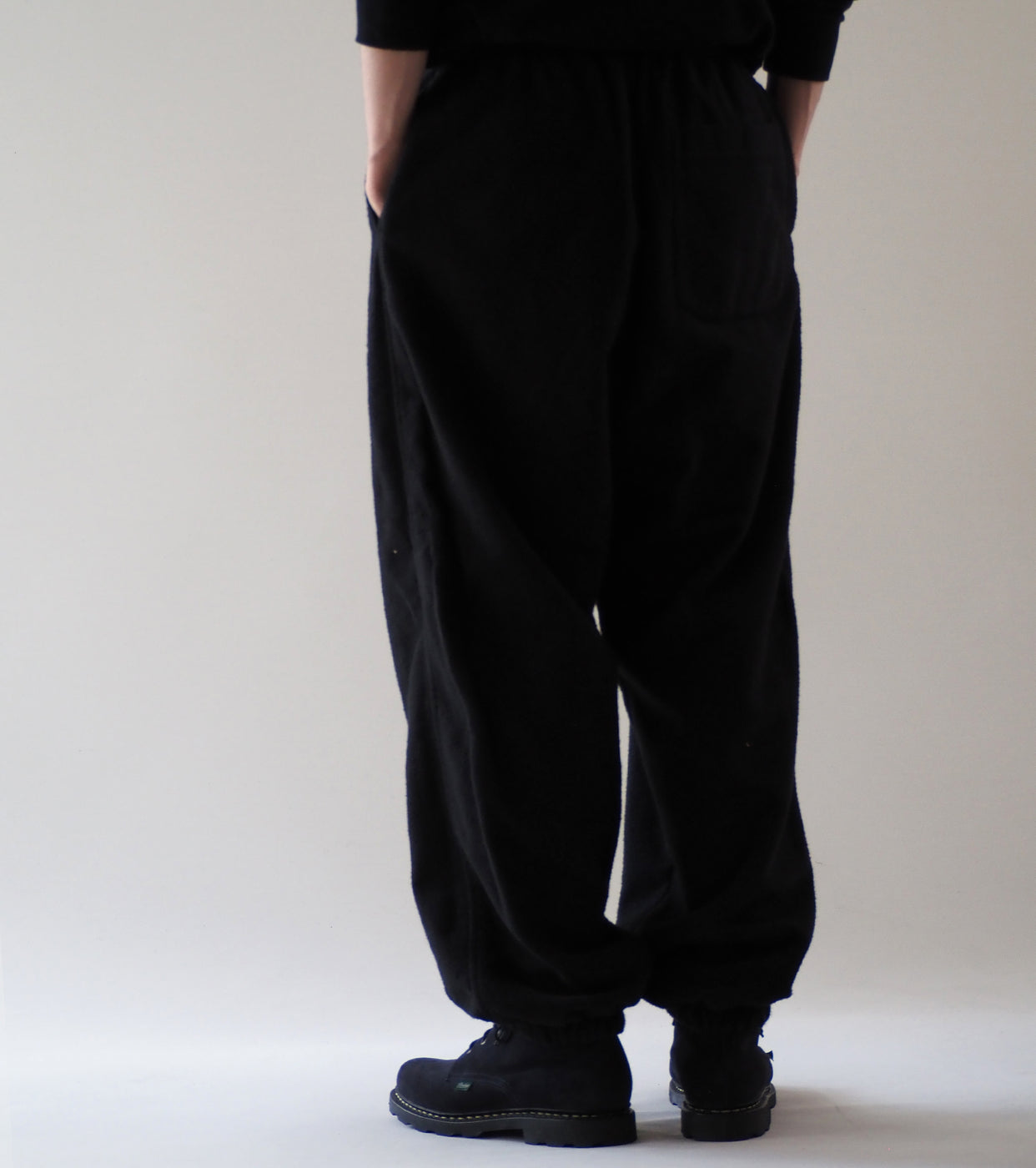 Ten c × COMOLI リバーシブル パンツ , Black