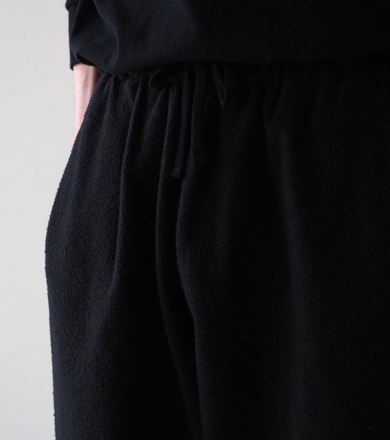 Ten c × COMOLI リバーシブル パンツ , Black