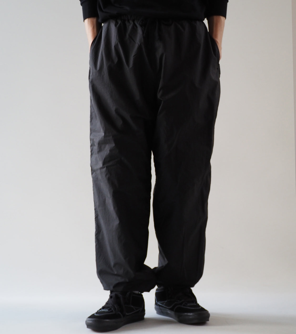 Ten c × COMOLI リバーシブル パンツ , Black