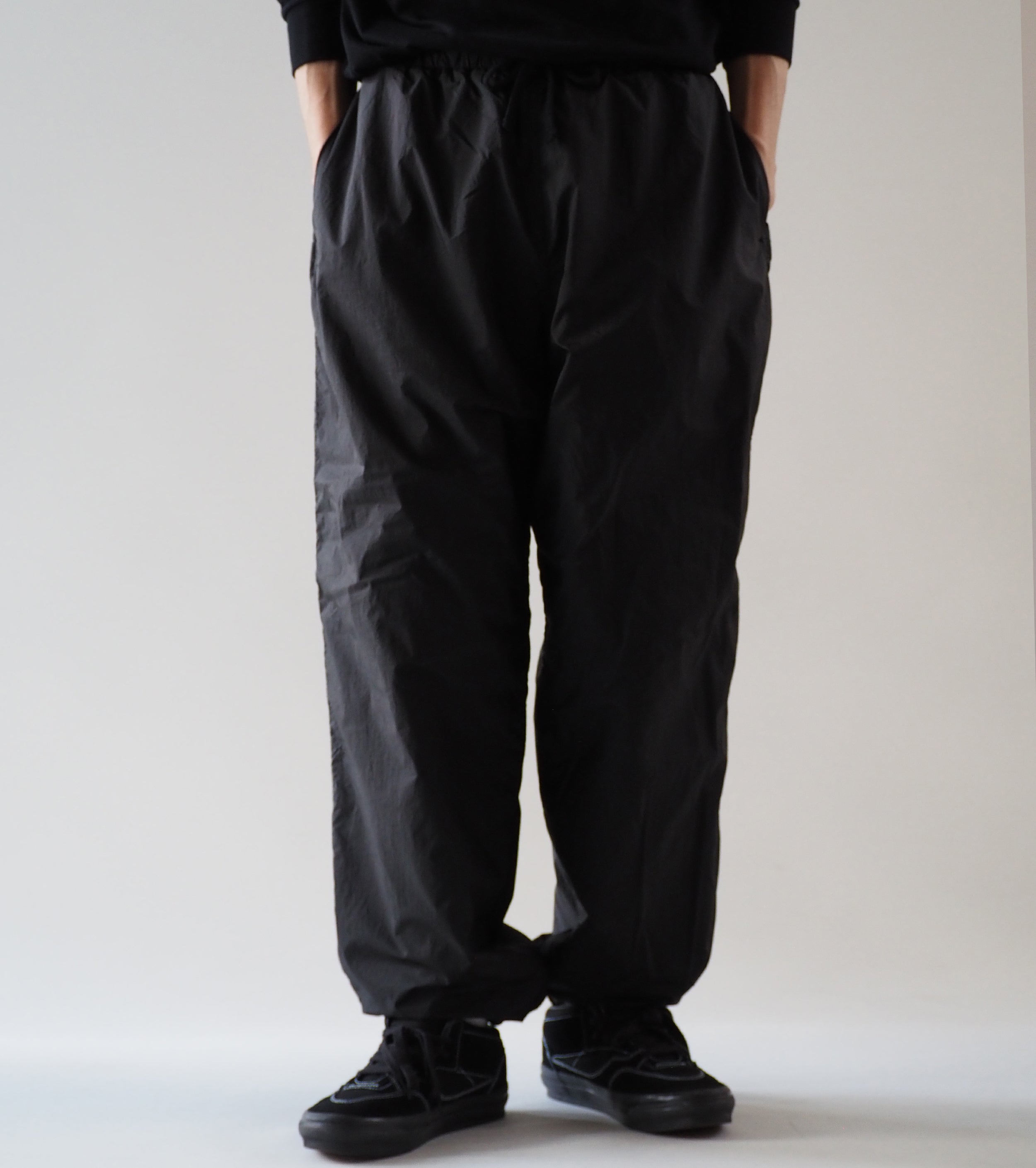 Ten c × COMOLI リバーシブル パンツ , Black
