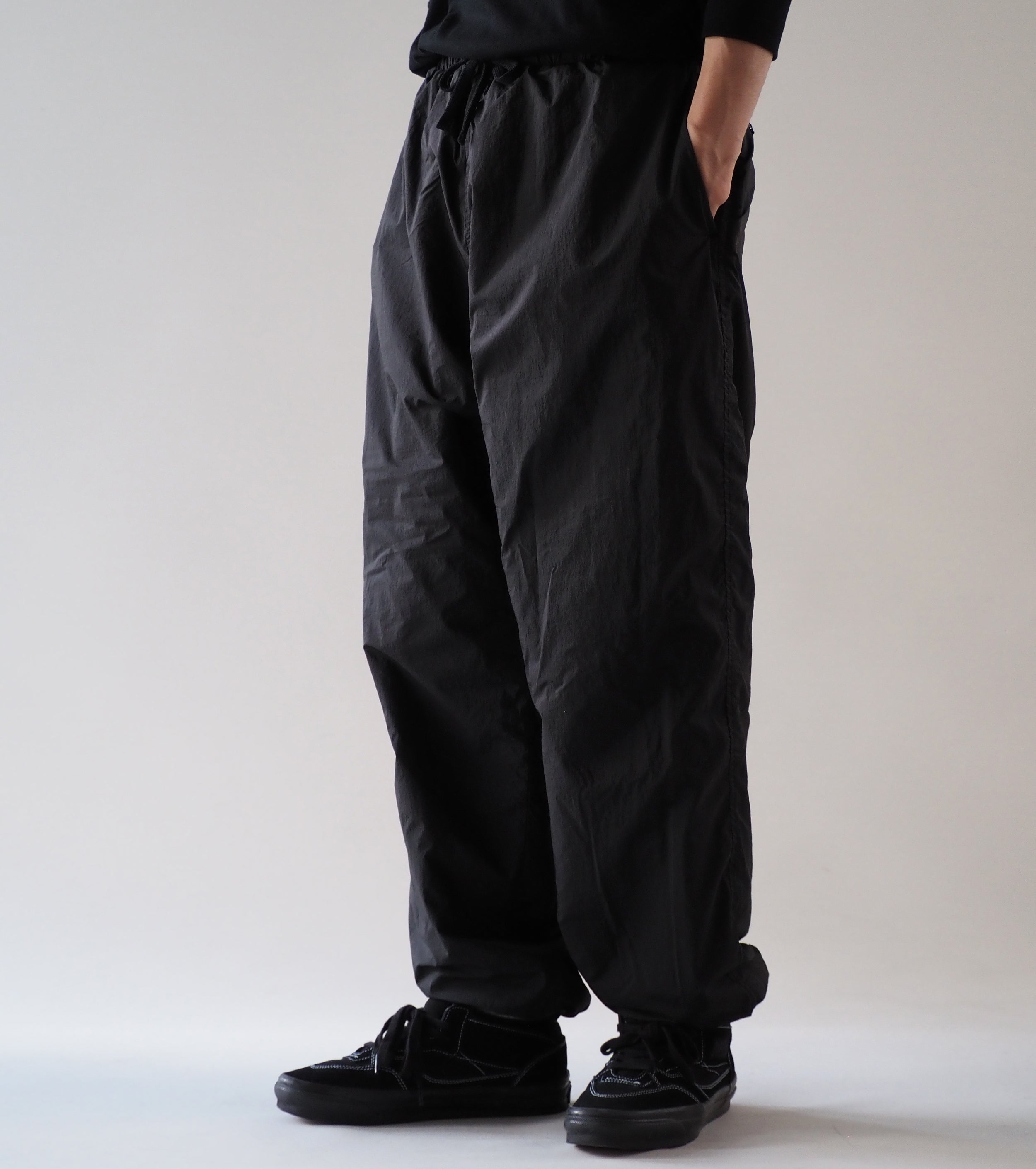 Ten c × COMOLI リバーシブル パンツ , Black