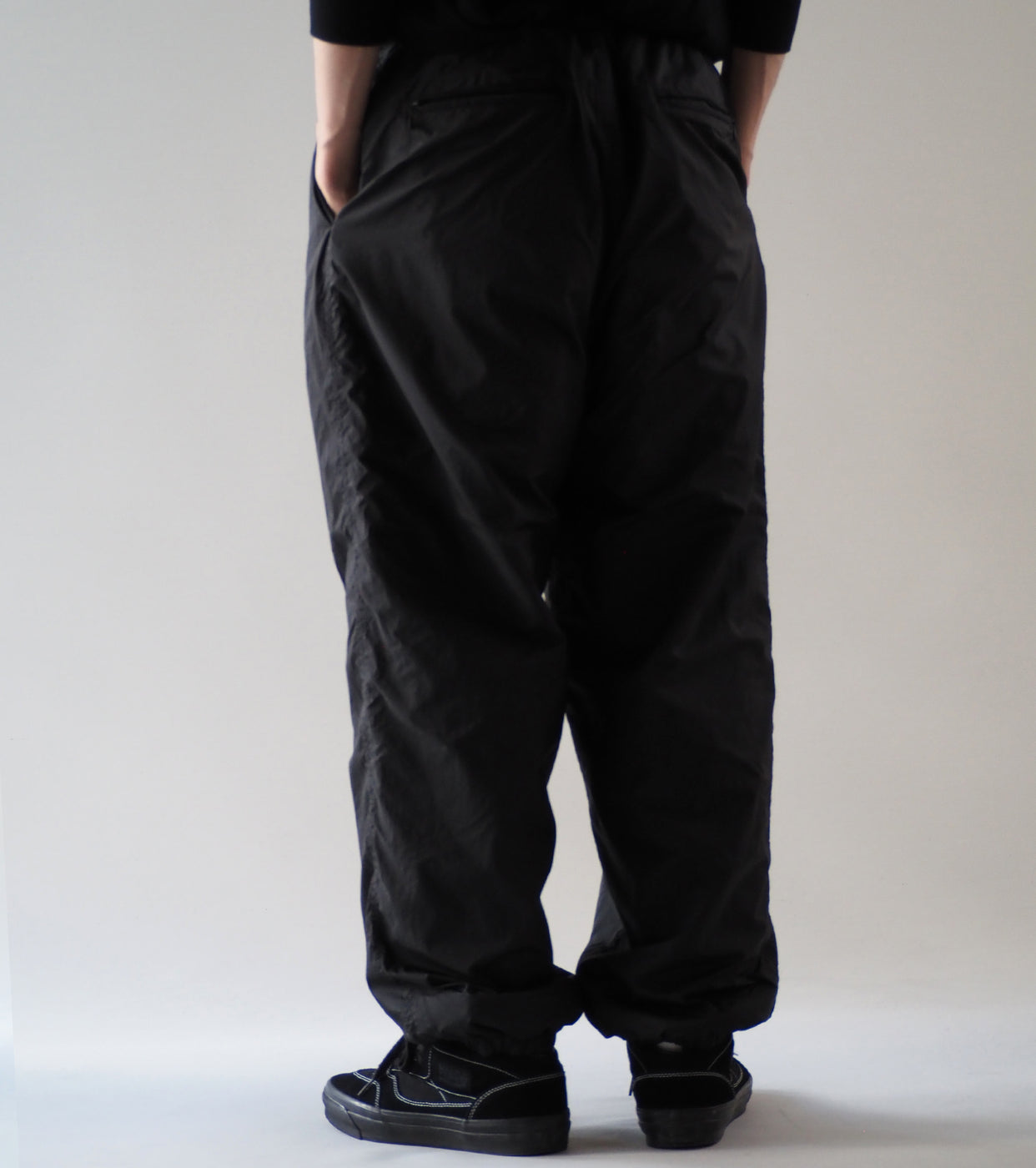 Ten c × COMOLI リバーシブル パンツ , Black