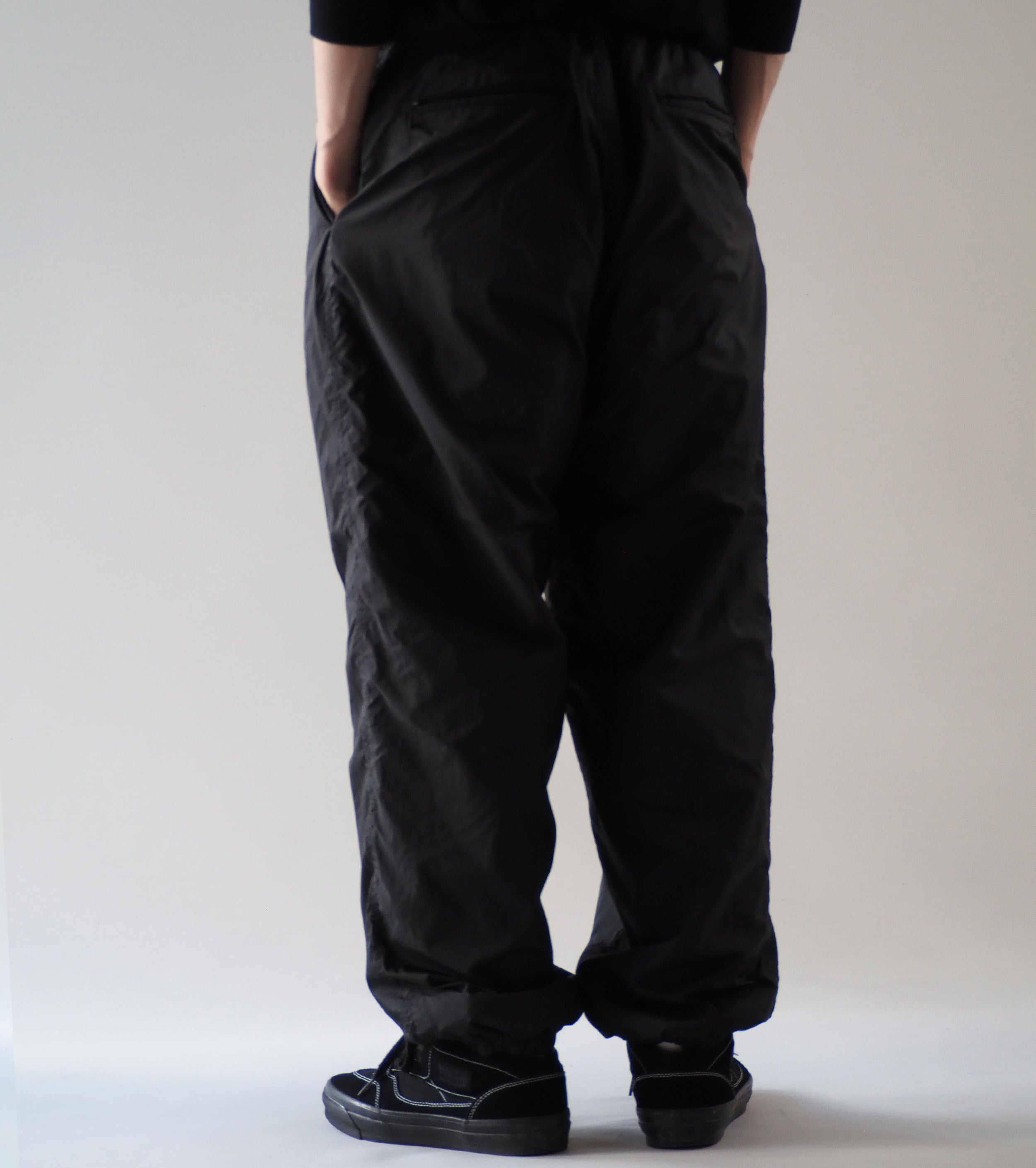 Ten c × COMOLI リバーシブル パンツ , Black