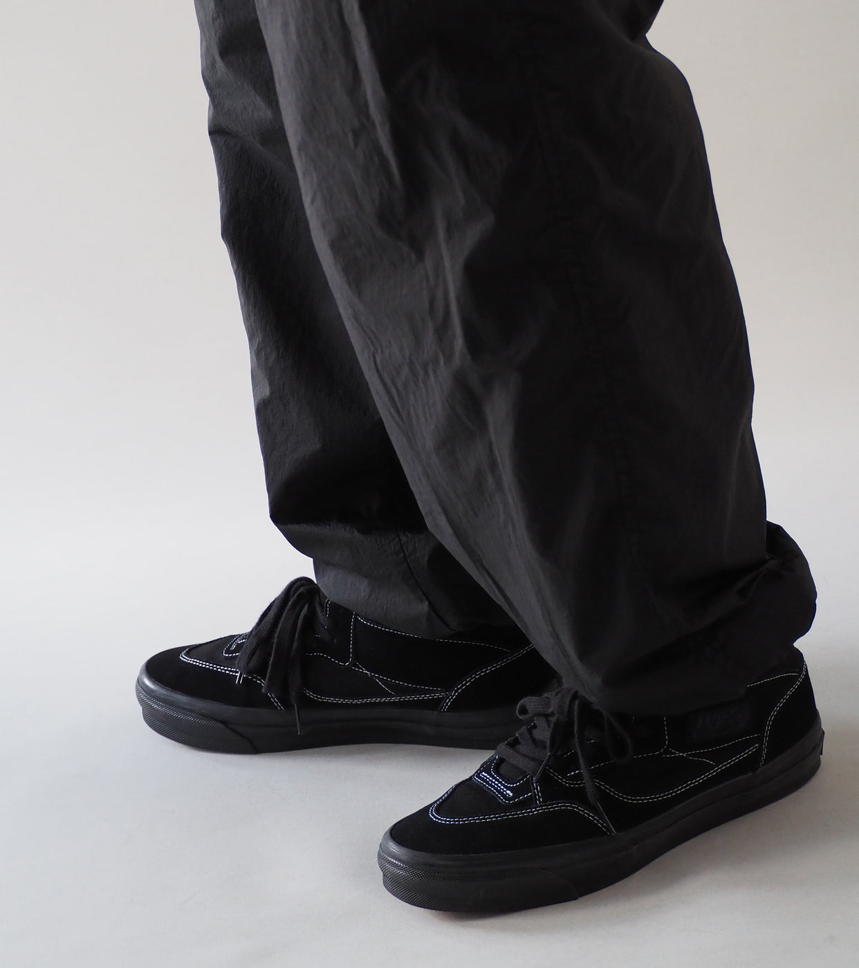 Ten c × COMOLI リバーシブル パンツ , Black