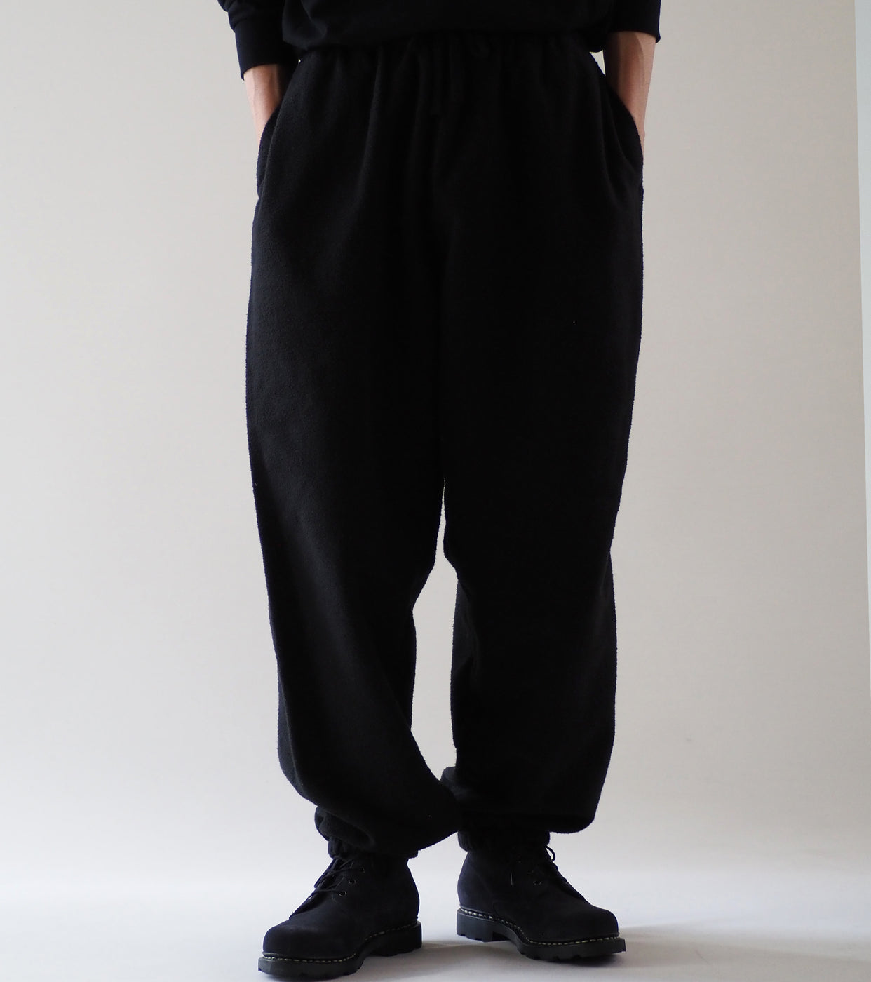 Ten c × COMOLI リバーシブル パンツ , Black