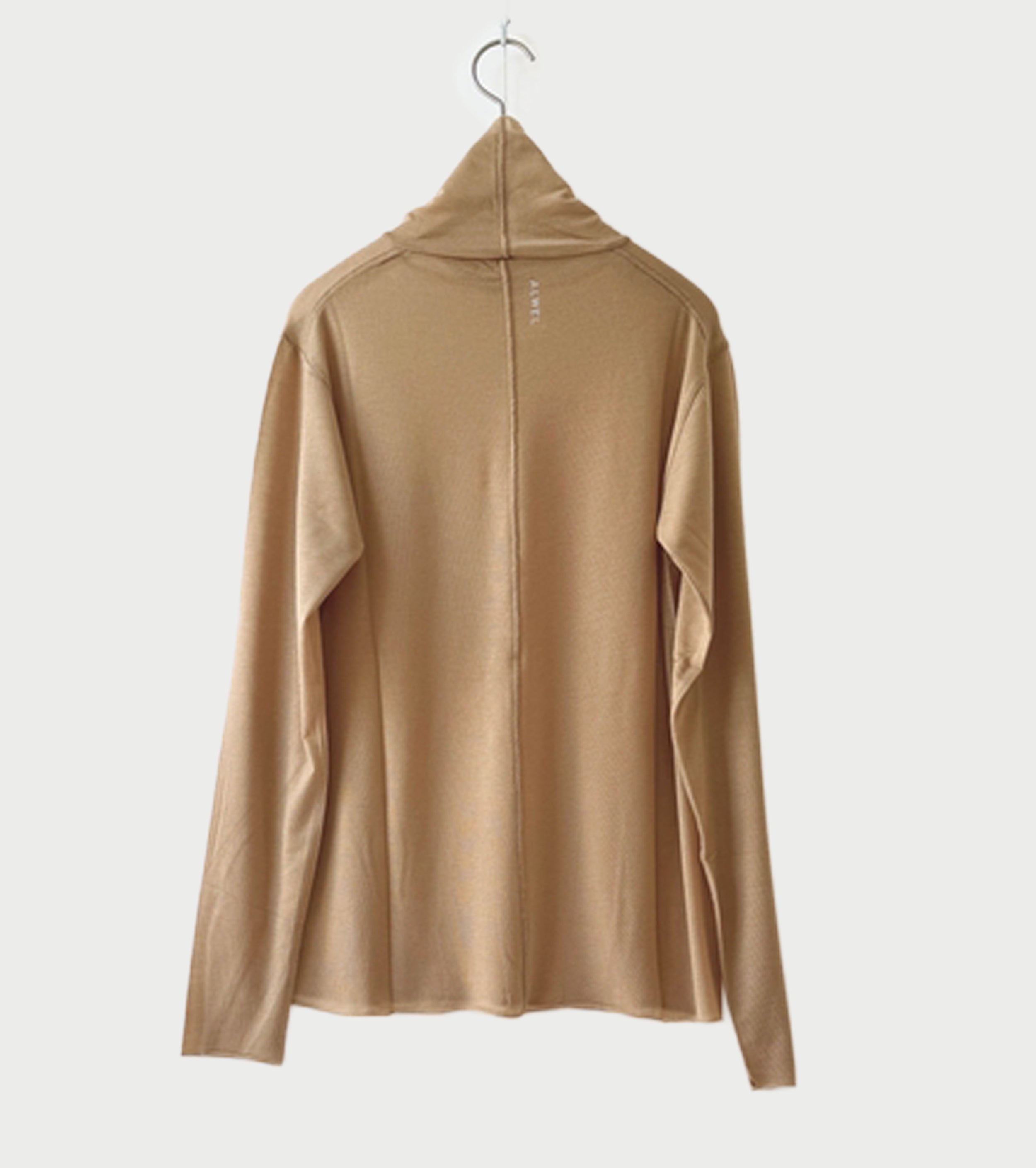ALWEL シアー リブ タートルネック トップ , Dijon