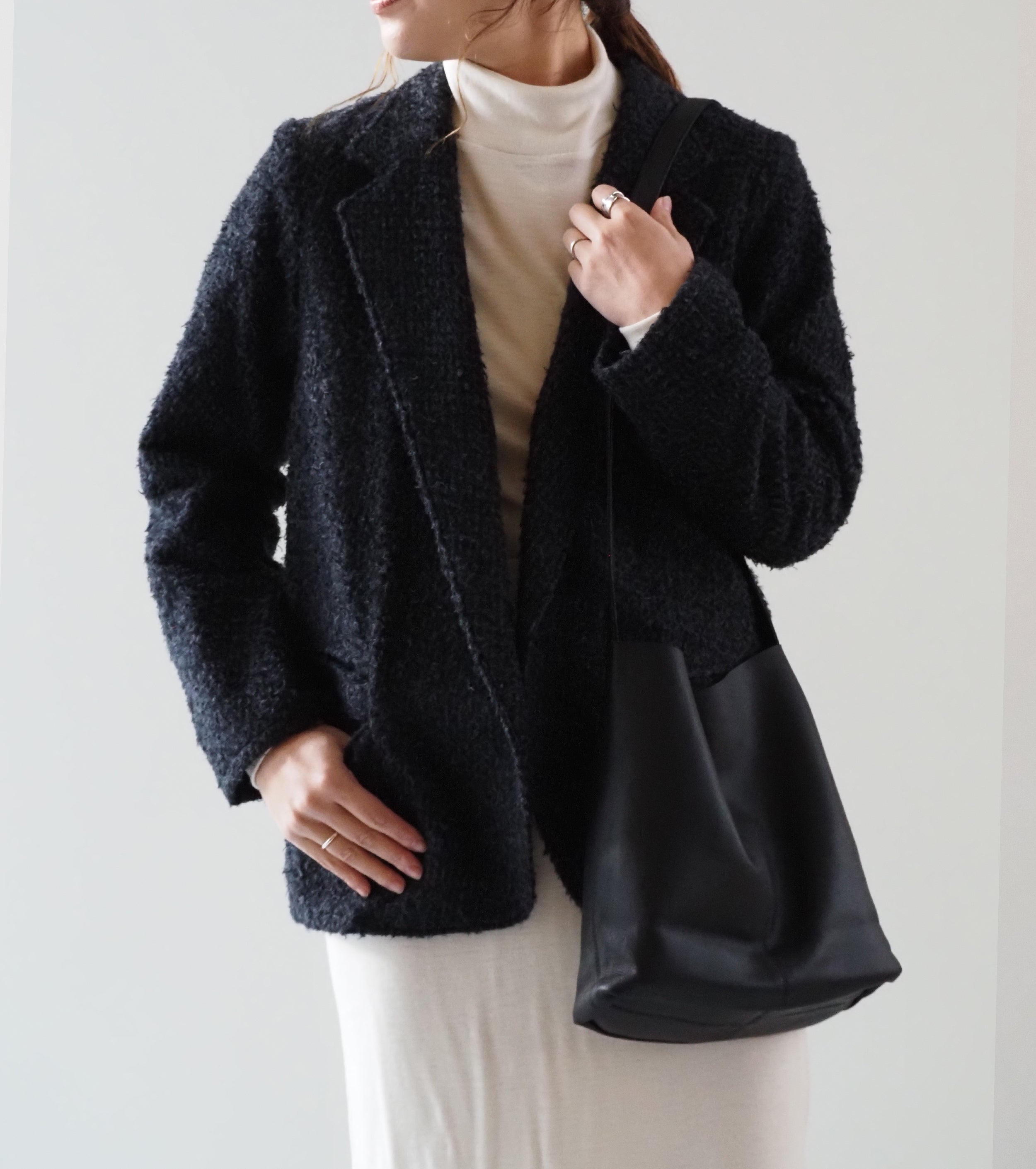 Morphee  SQUARE SHOULDER  : Black