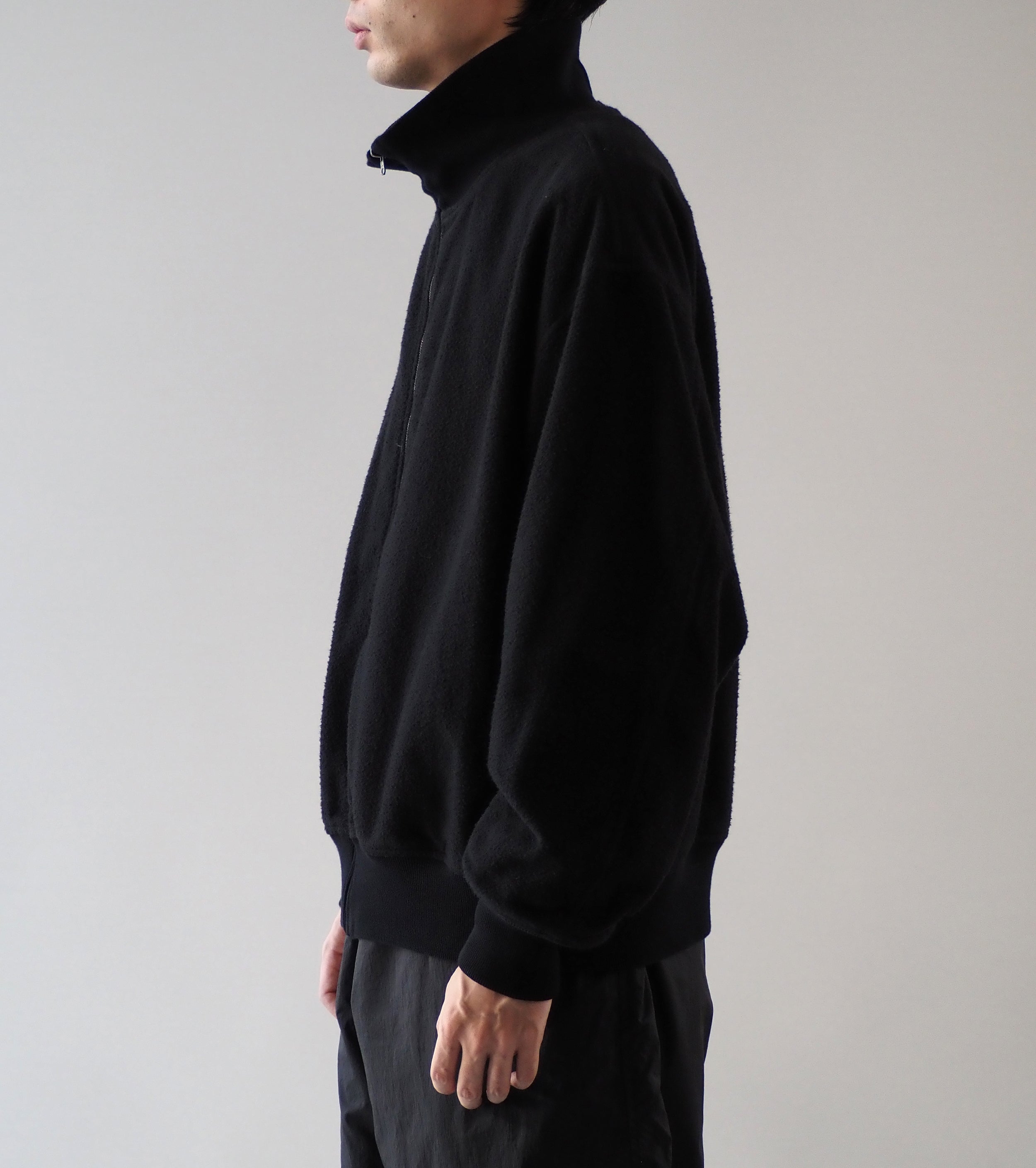 Ten c × COMOLI リバーシブル トラック ジャケット , Black