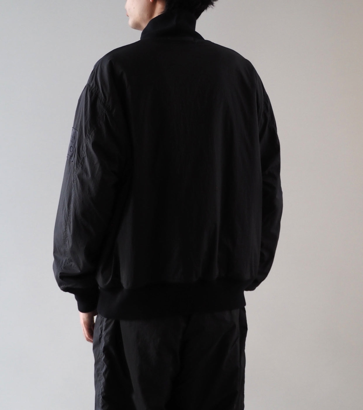 Ten c × COMOLI リバーシブル トラック ジャケット , Black
