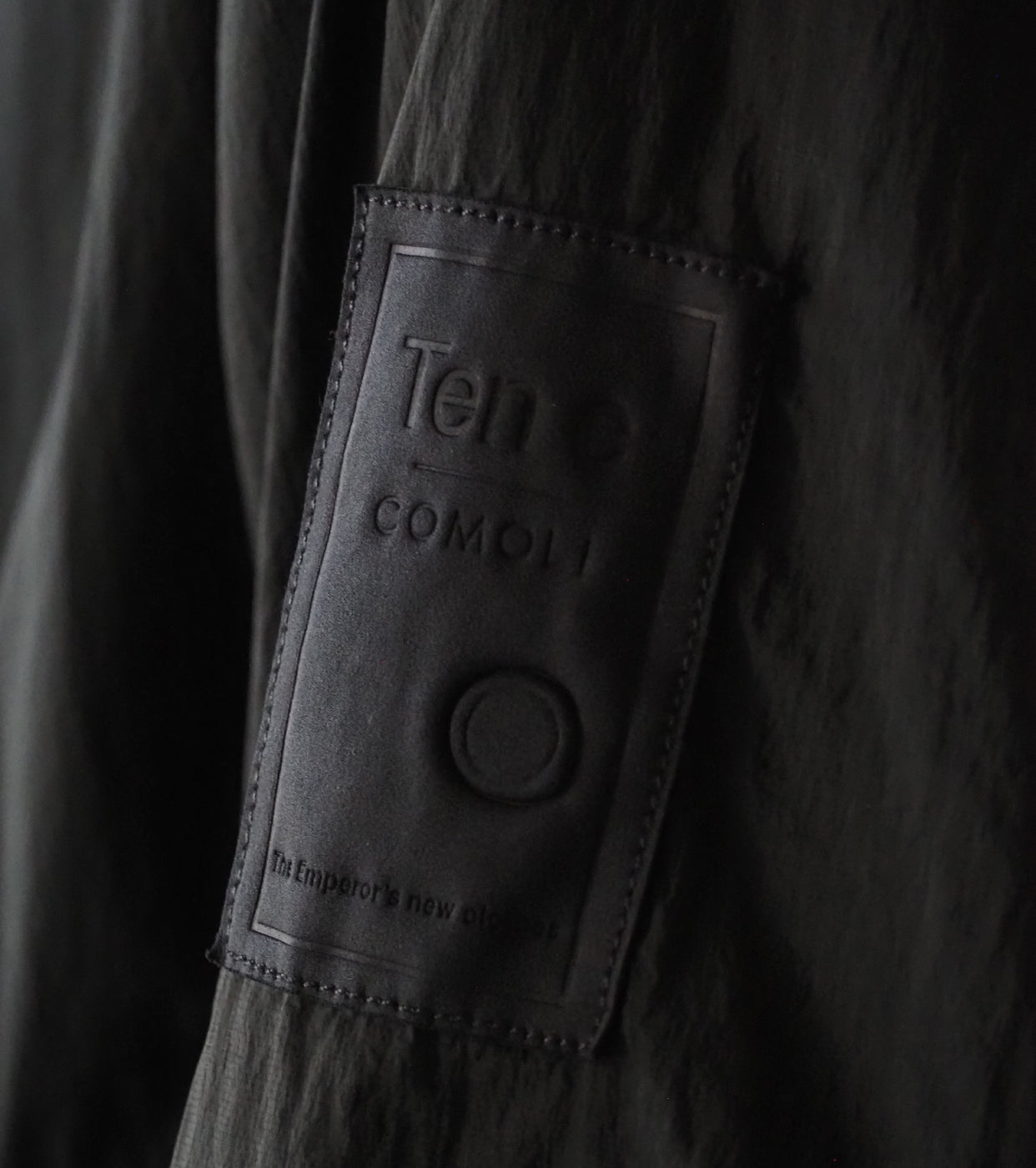 Ten c × COMOLI リバーシブル トラック ジャケット , Black