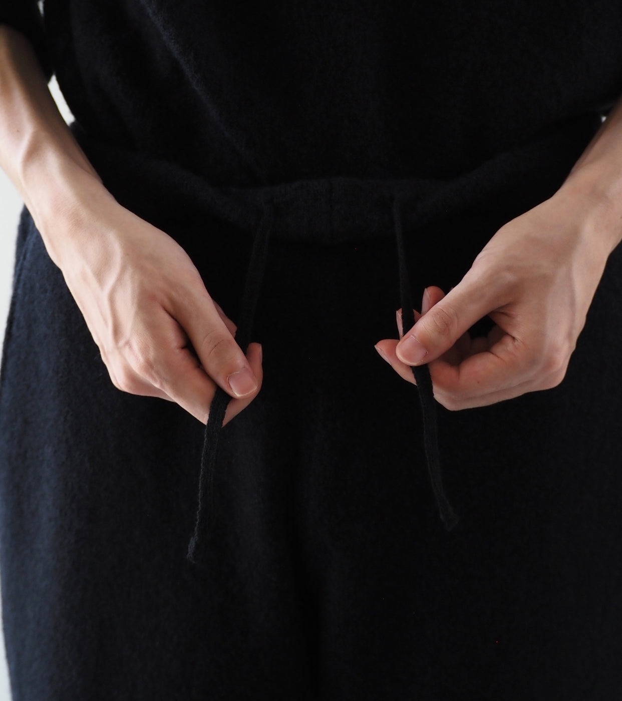 Ten c × COMOLI ニット パンツ , Black