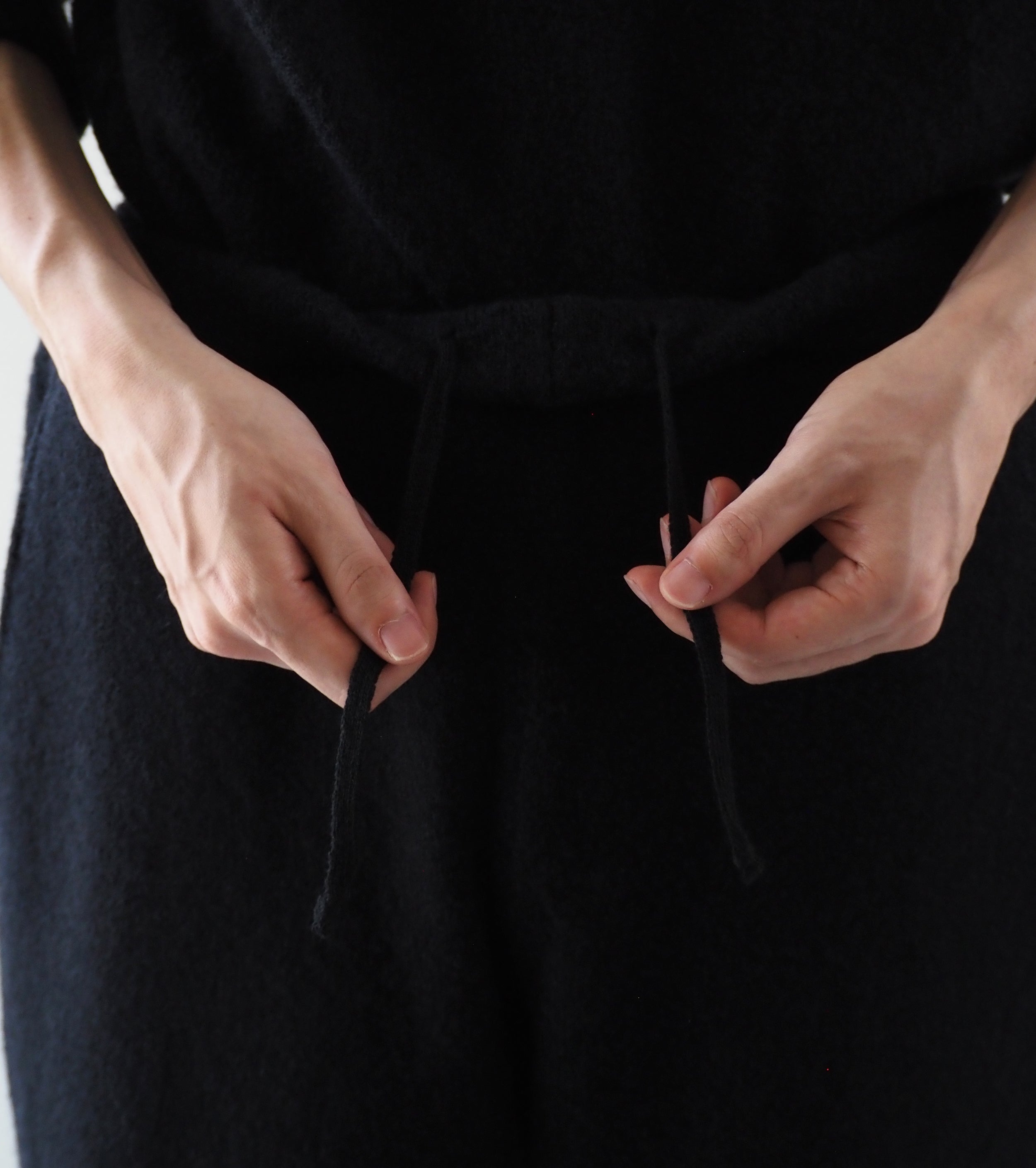 Ten c × COMOLI ニット パンツ , Black