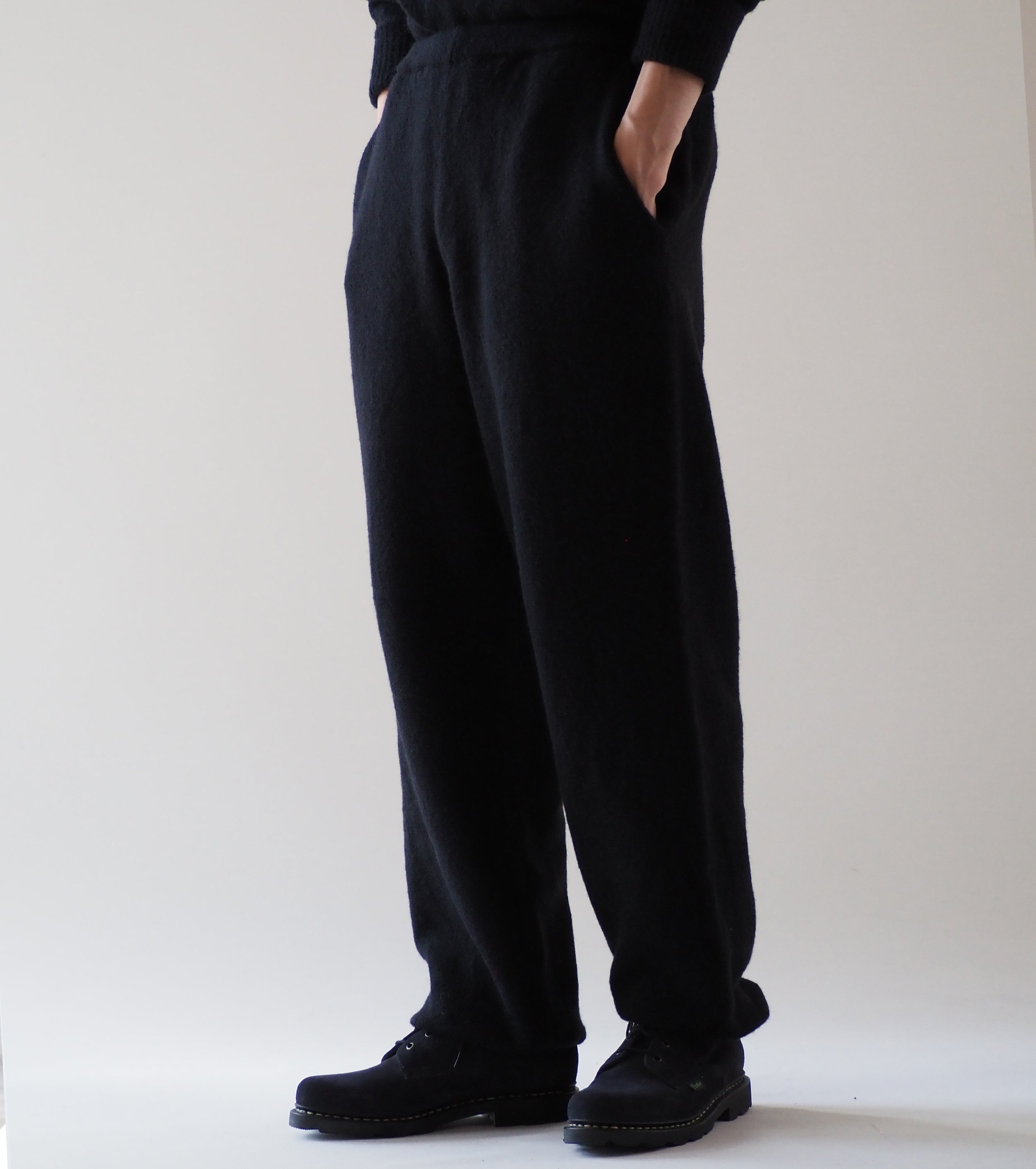 Ten c × COMOLI ニット パンツ , Black