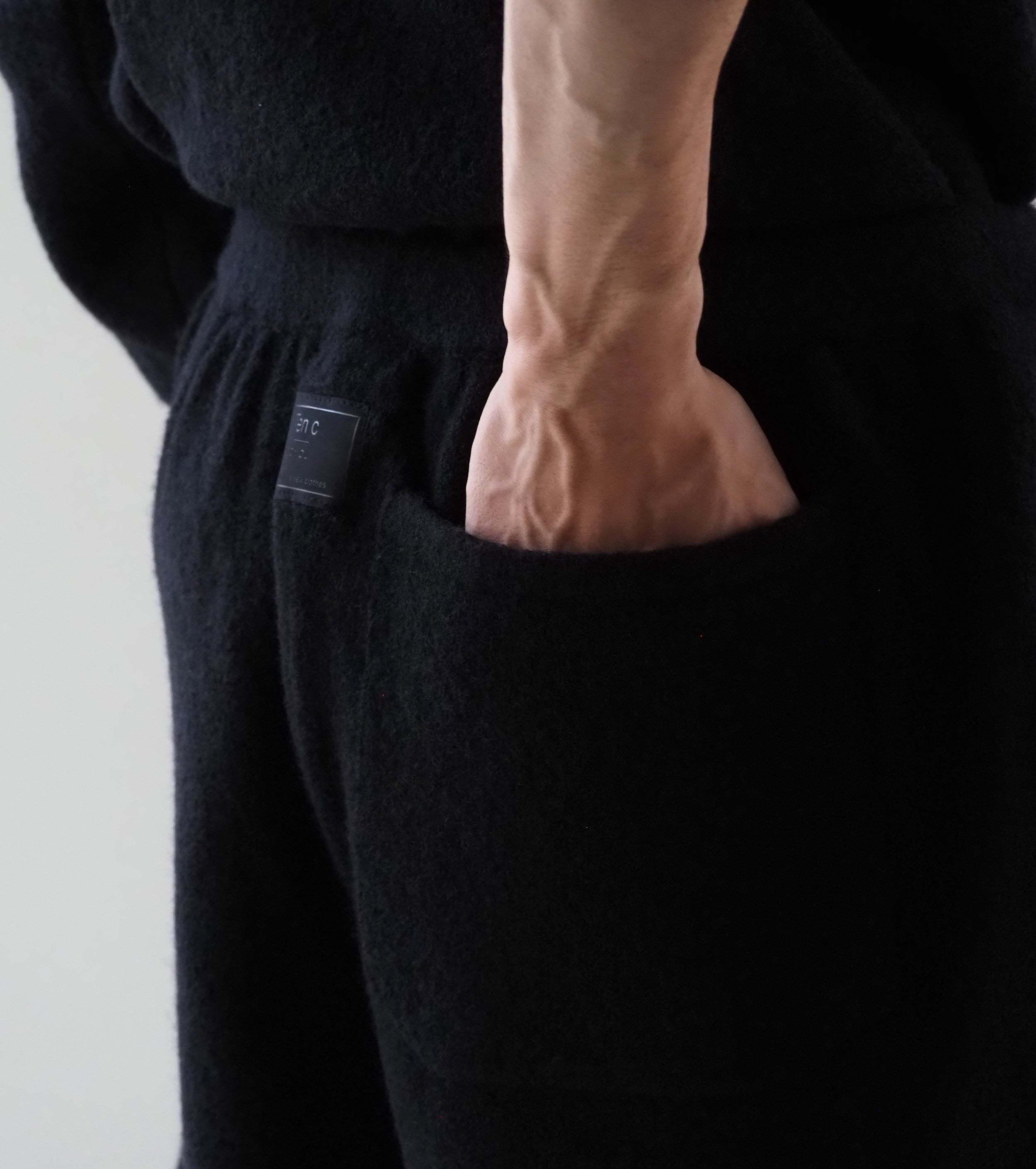 Ten c × COMOLI ニット パンツ , Black