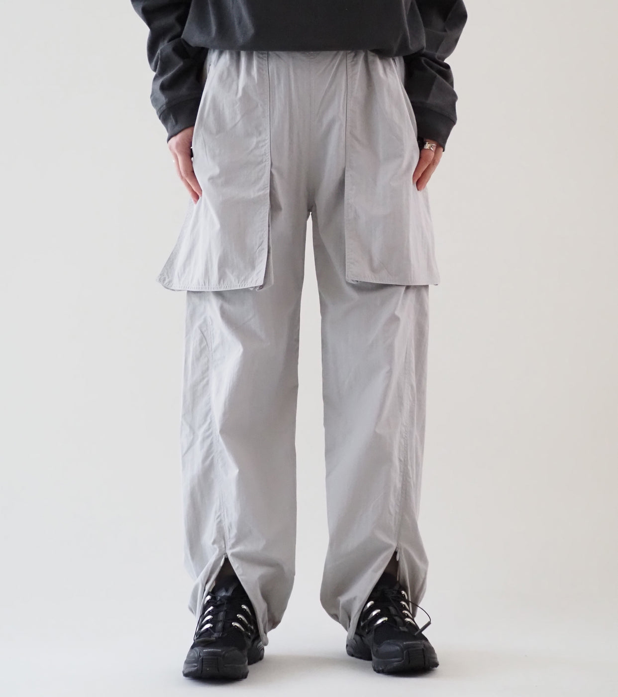 ALWEL UTILITY PANTS , Light Grey