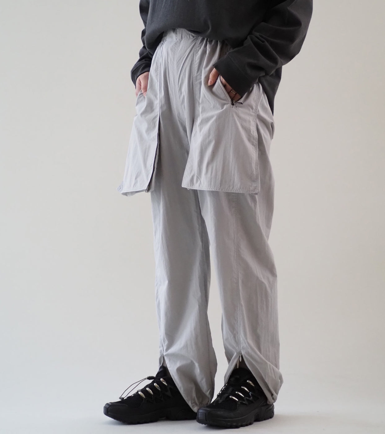 ALWEL UTILITY PANTS , Light Grey