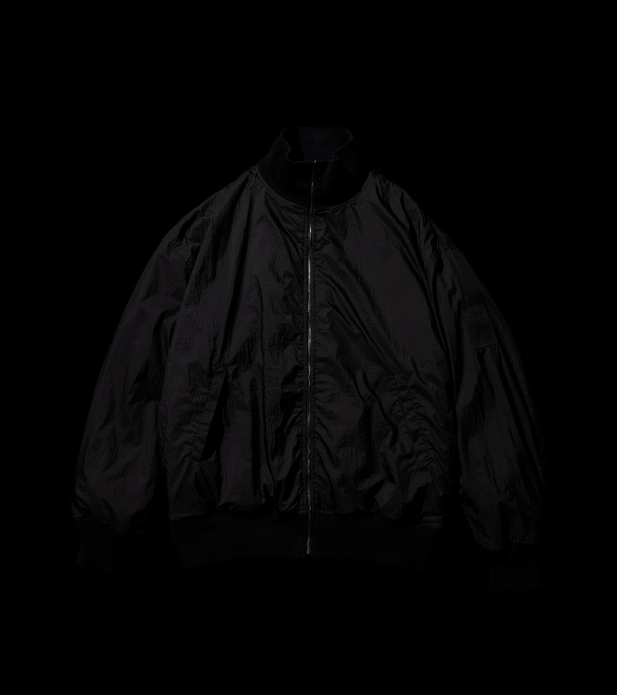 Ten c × COMOLI リバーシブル トラック ジャケット , Black