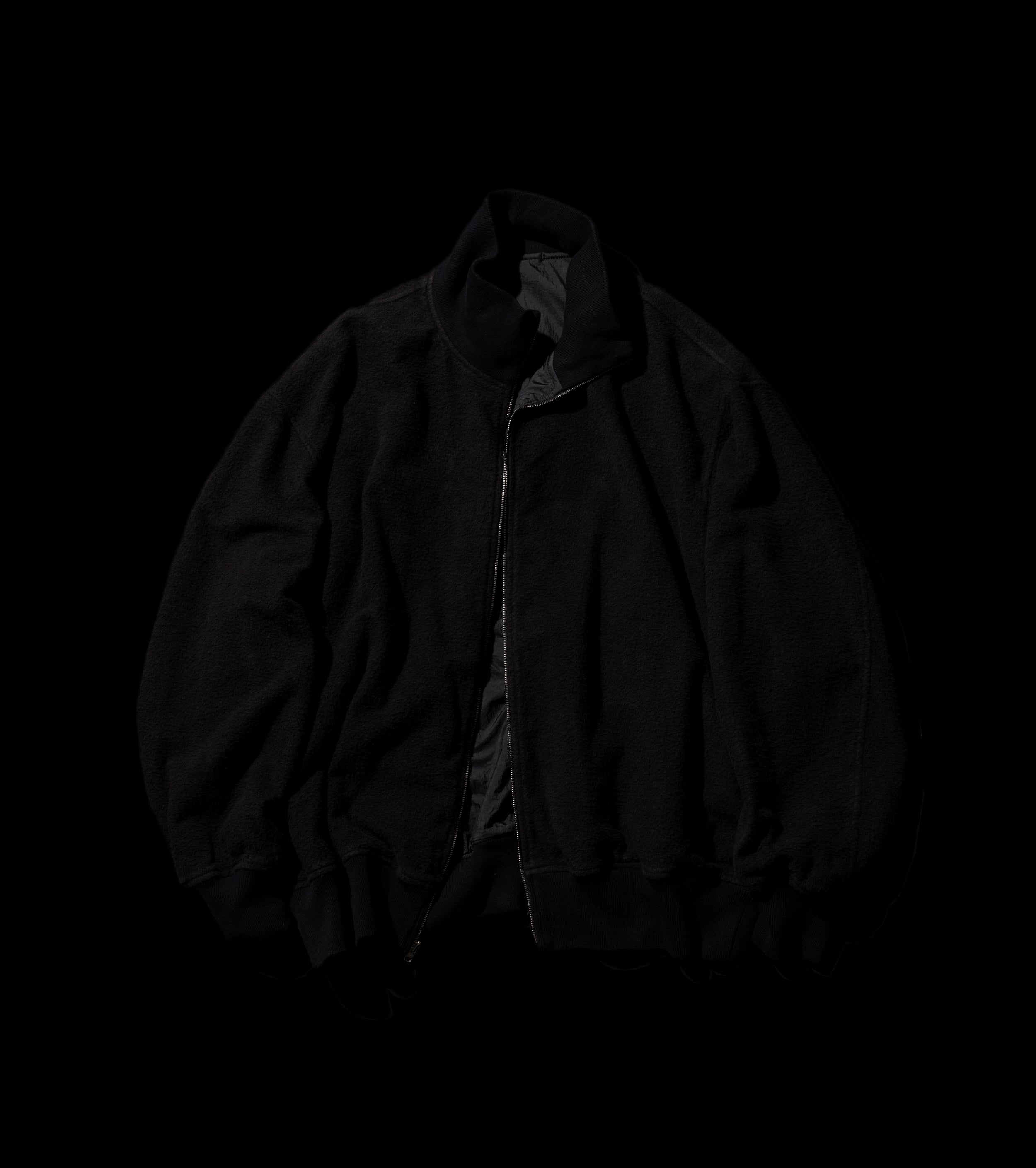 Ten c × COMOLI リバーシブル トラック ジャケット , Black