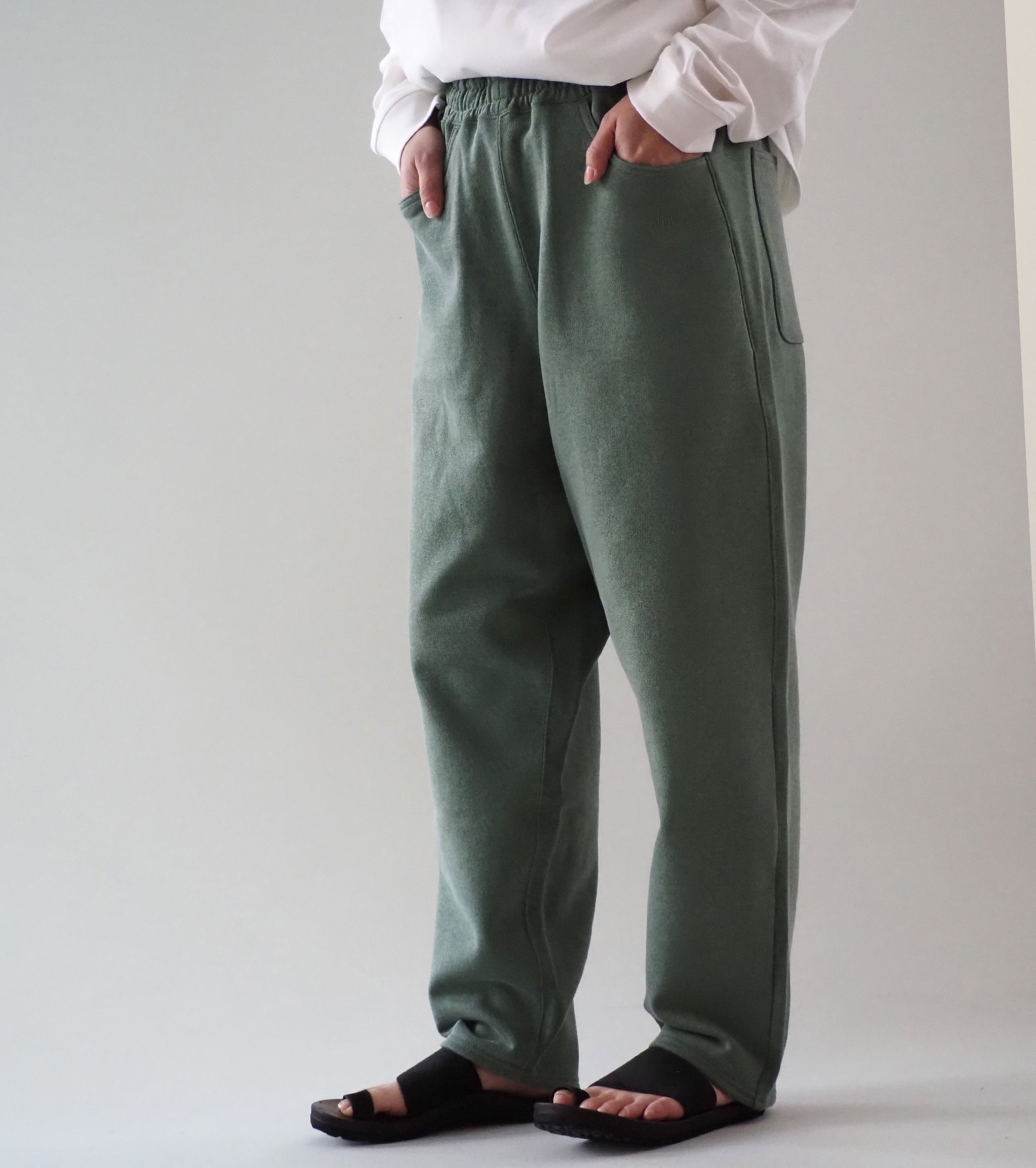 ALWEL SWEAT PANTS , Green