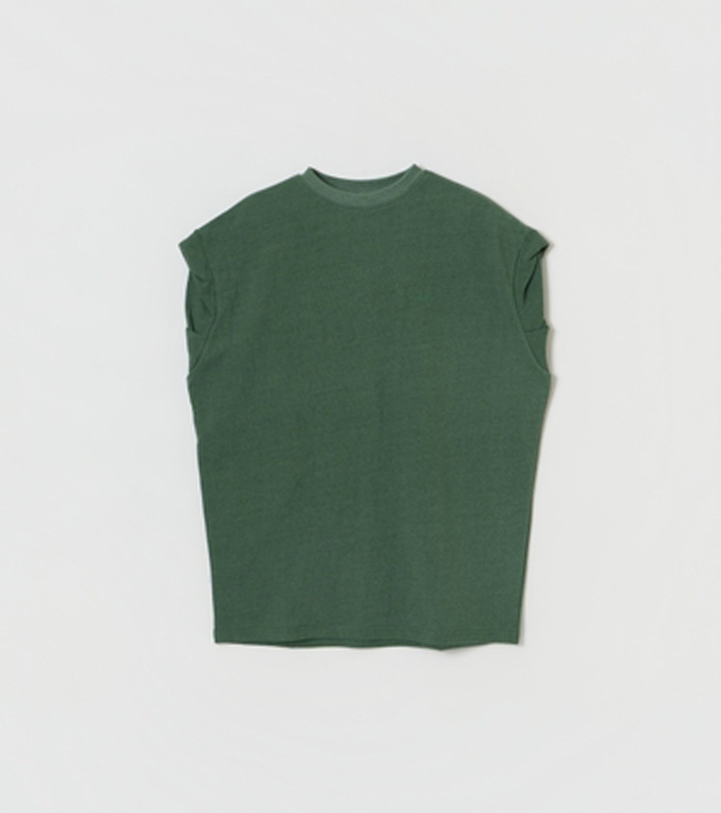 ALWEL Oversized Sleeveless Crew , Green
