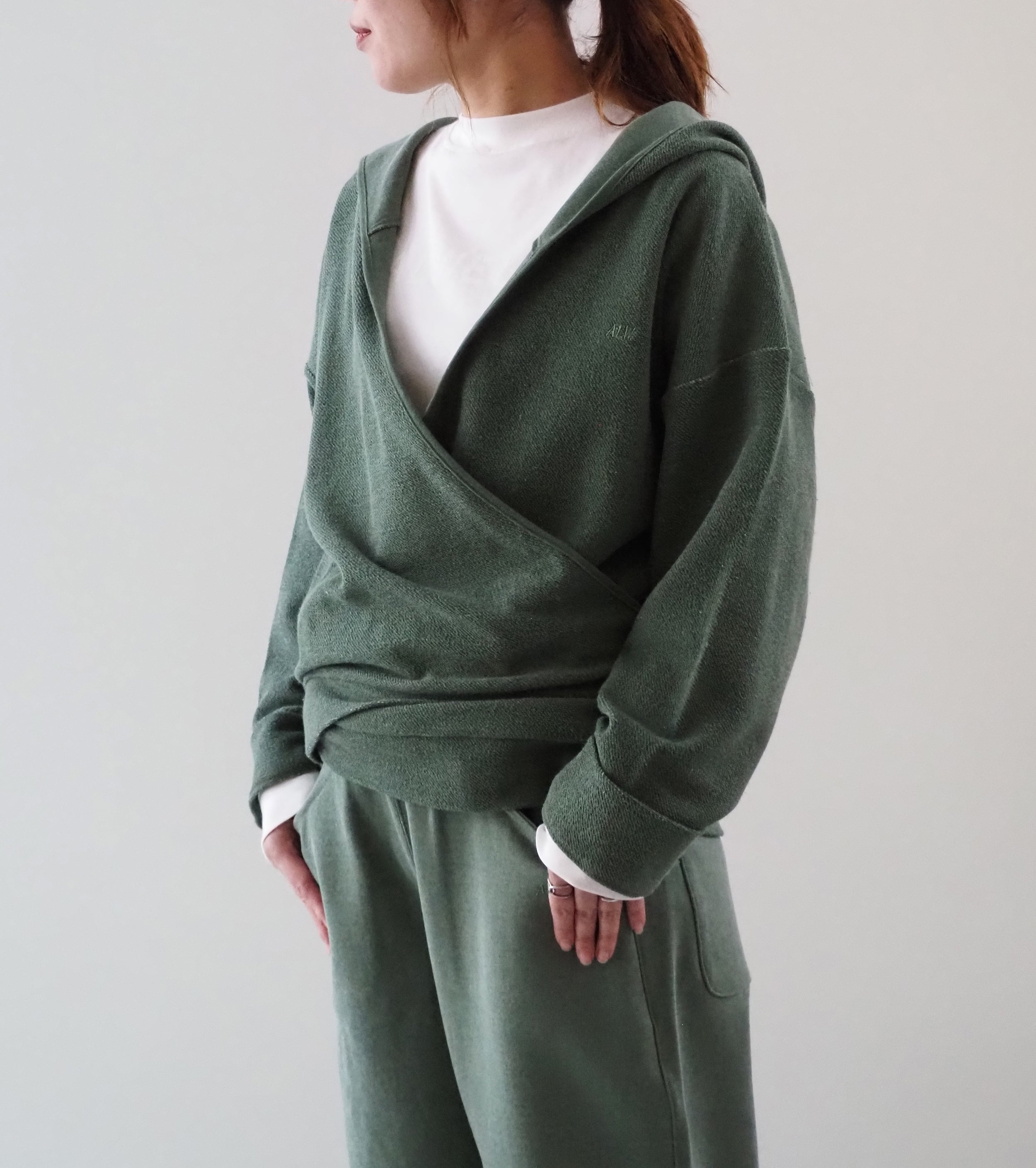 ALWEL ラップフーディー , Green