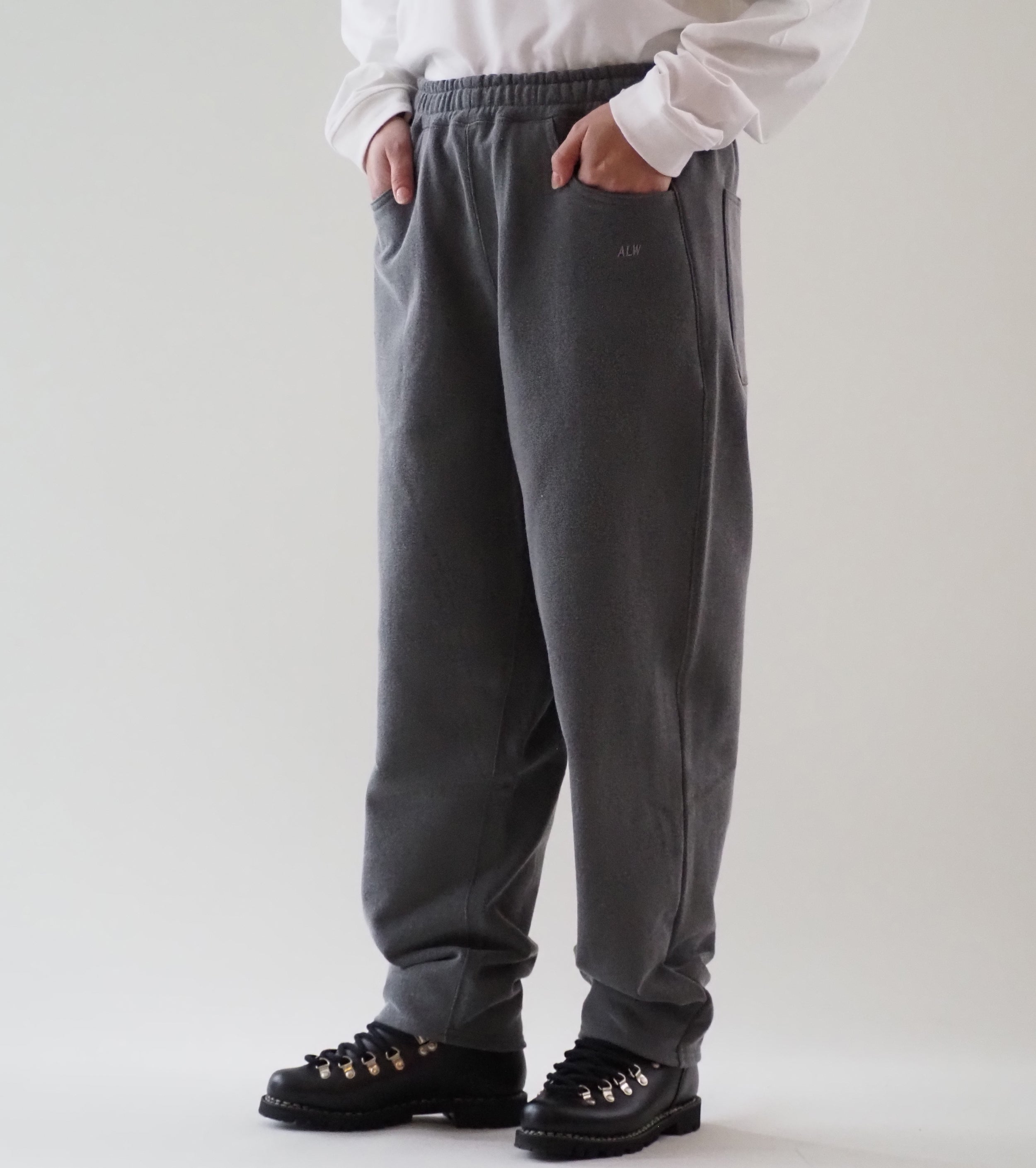 ALWEL SWEAT PANTS , Charcoal Gray