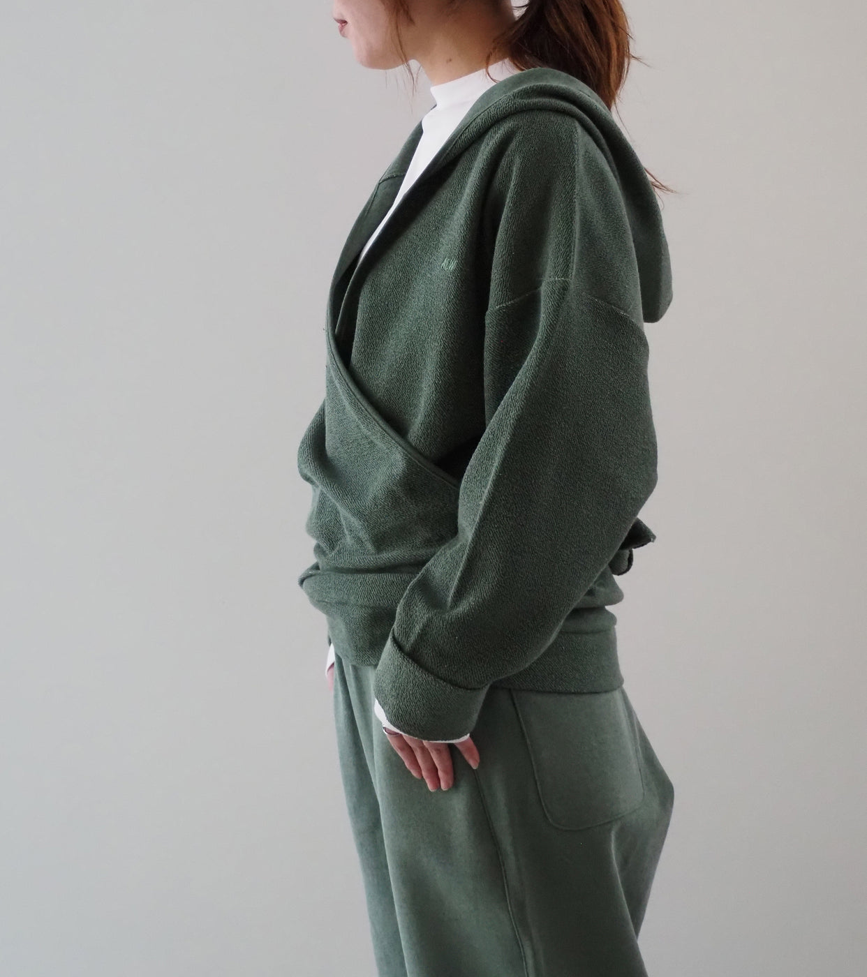 ALWEL ラップフーディー , Green