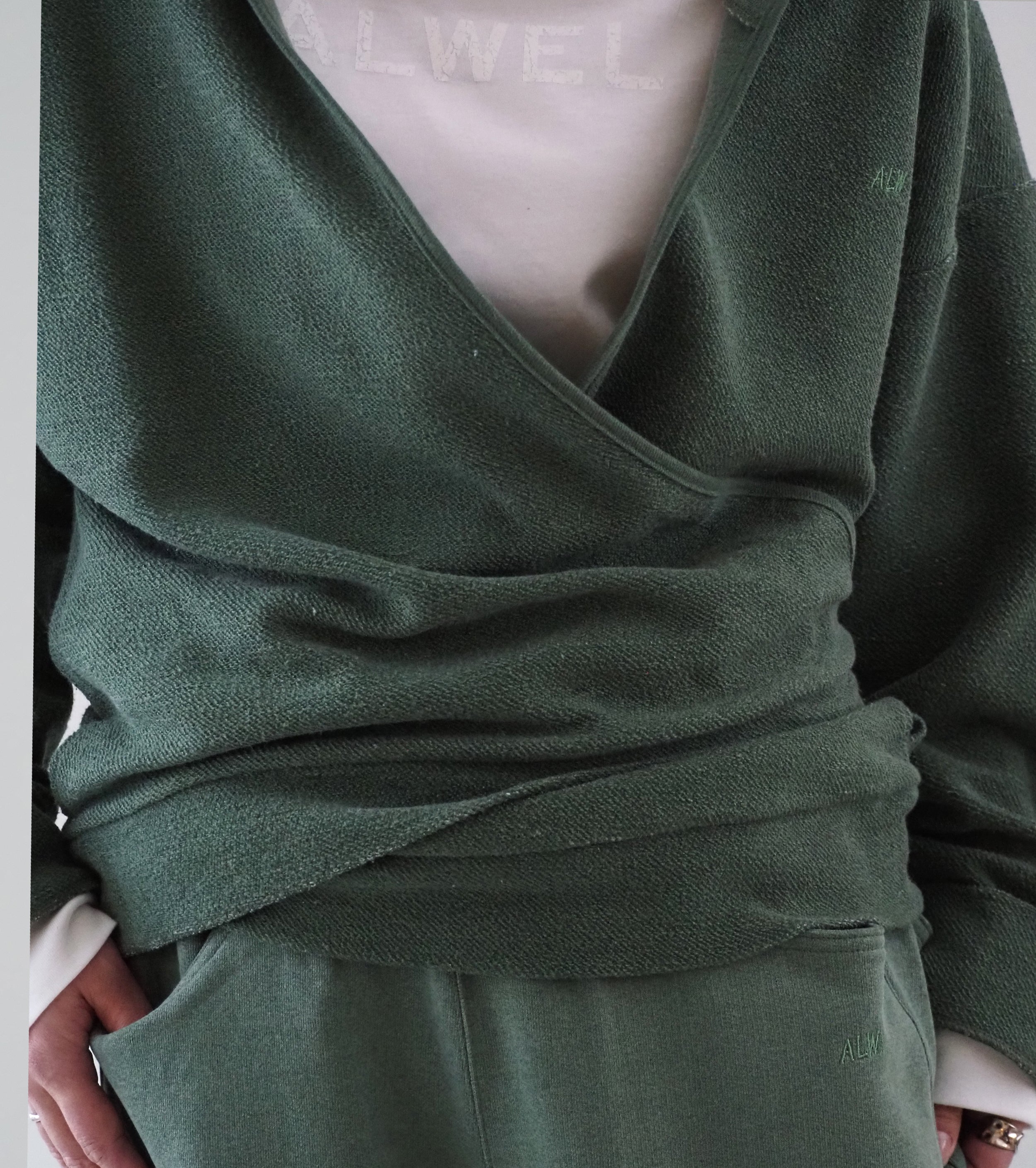 ALWEL ラップフーディー , Green