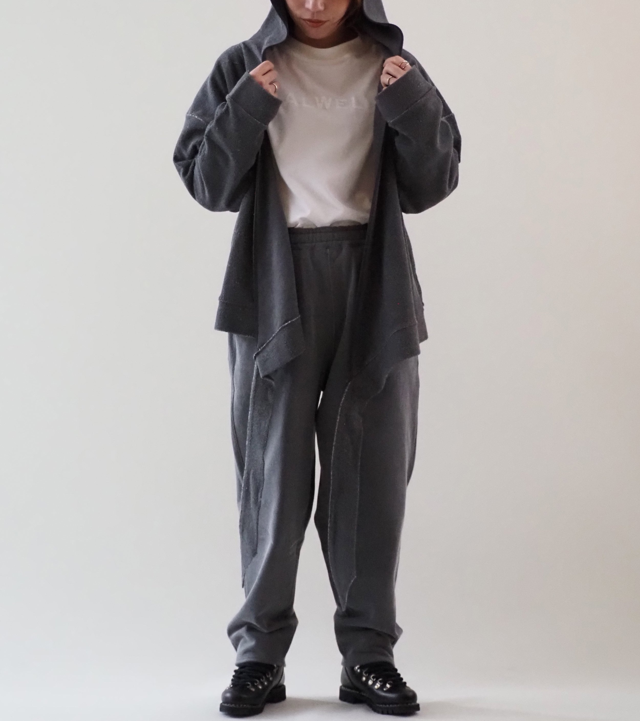 ALWEL SWEAT PANTS , Charcoal Gray