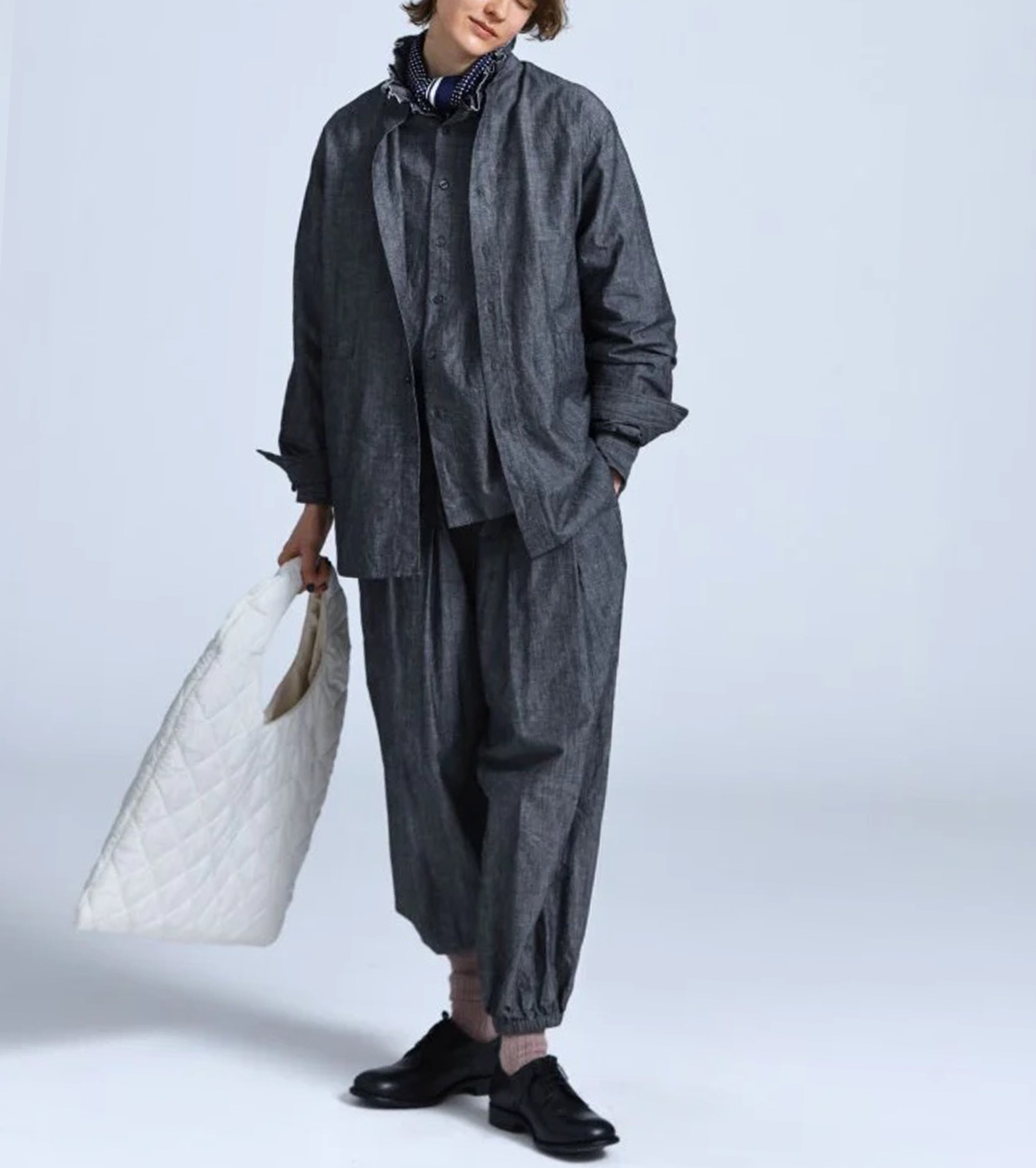 Yarmo  Quilt Lined Bag  , Natural