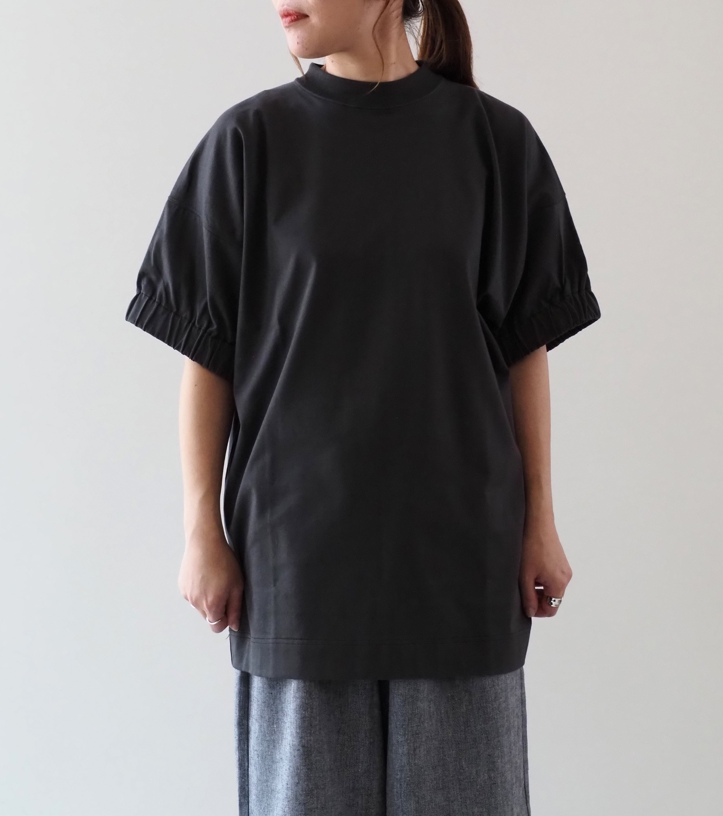ALWEL ワイドスリーブ ティー ドレス , Ink Black