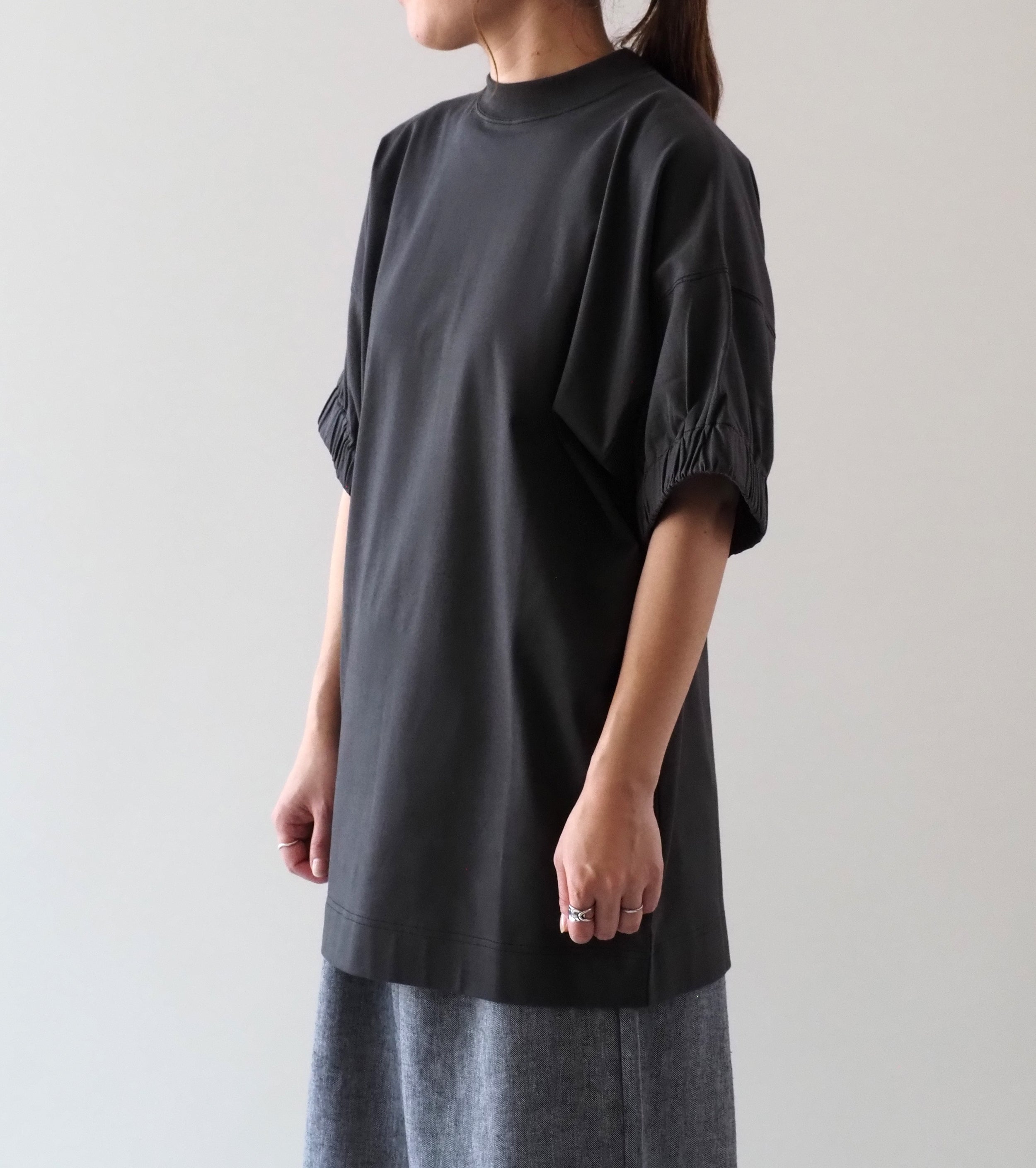 ALWEL ワイドスリーブ ティー ドレス , Ink Black