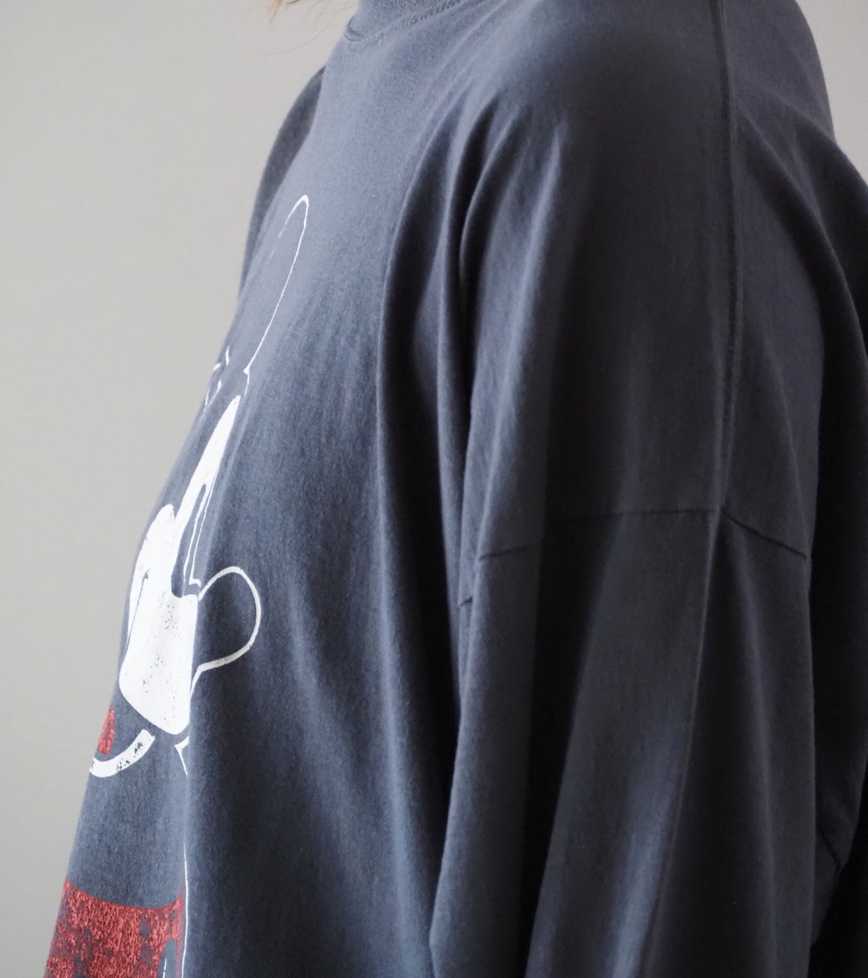 Oblada ミッキー ロングティー, F.Black