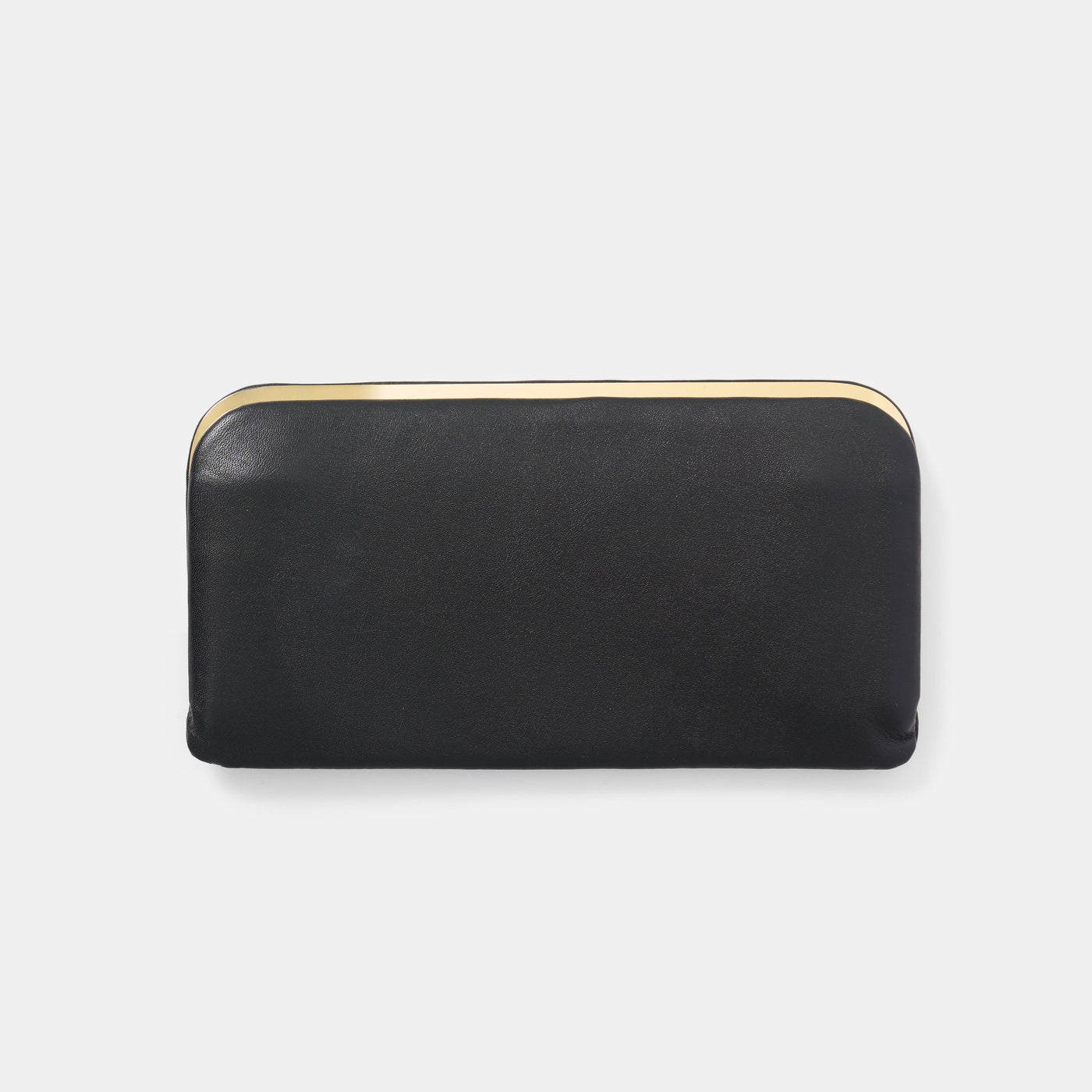 Morphee SAC À MAIN フレームド レザー ロング ウォレット , Black ＜GOLD＞