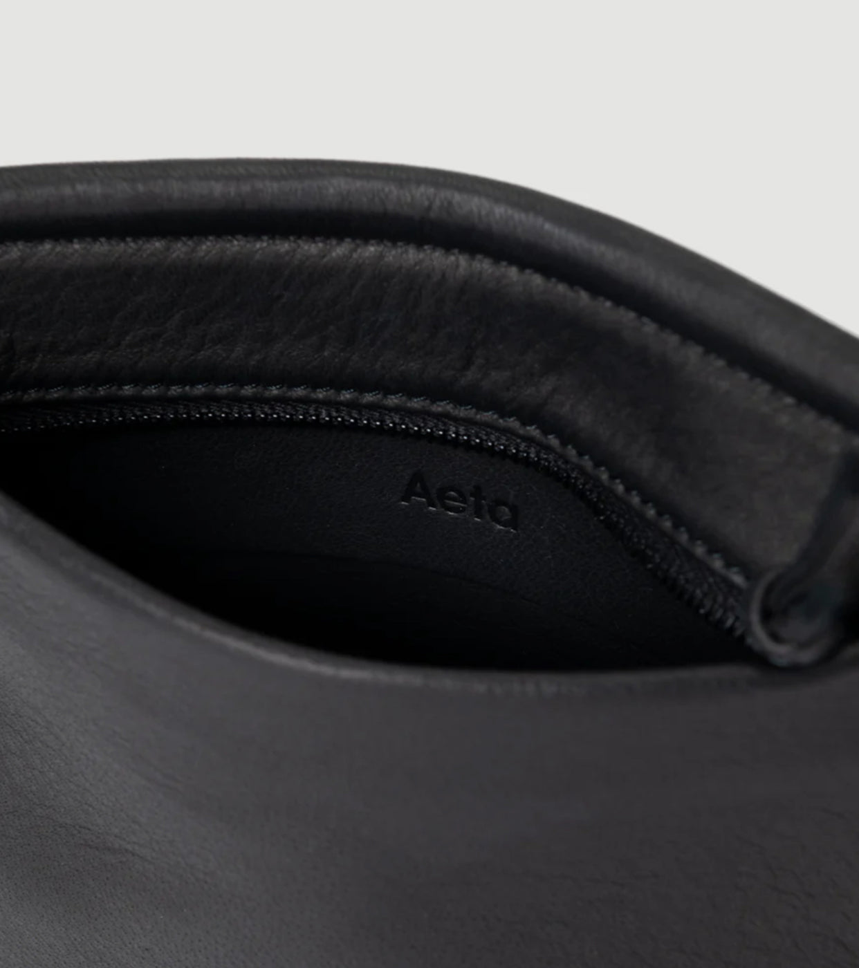Aeta ダブル フェイス スィン ショルダー・ミニ, Black