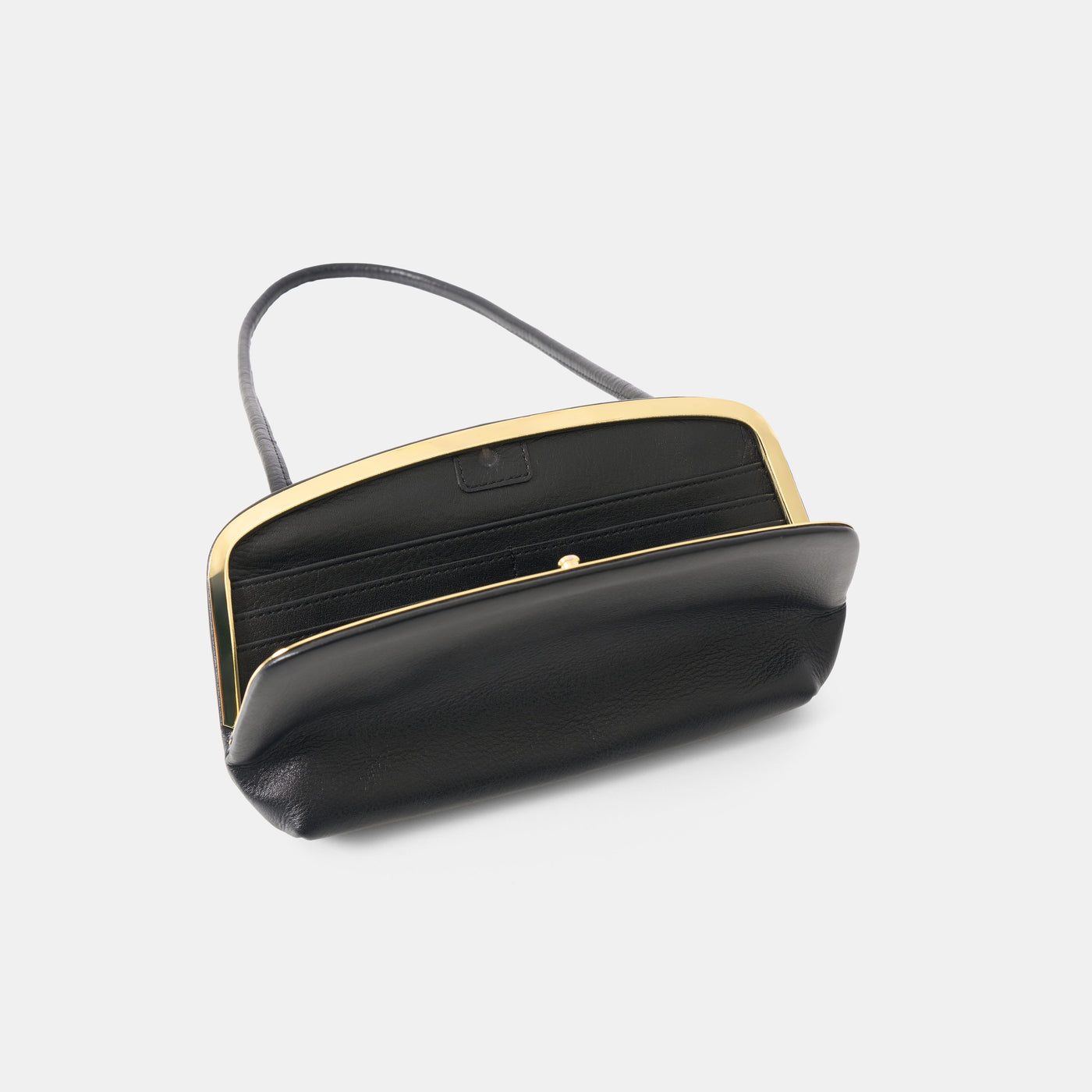Morphee SAC À MAIN フレームド ワンショルダー バッグ , Black ＜GOLD＞