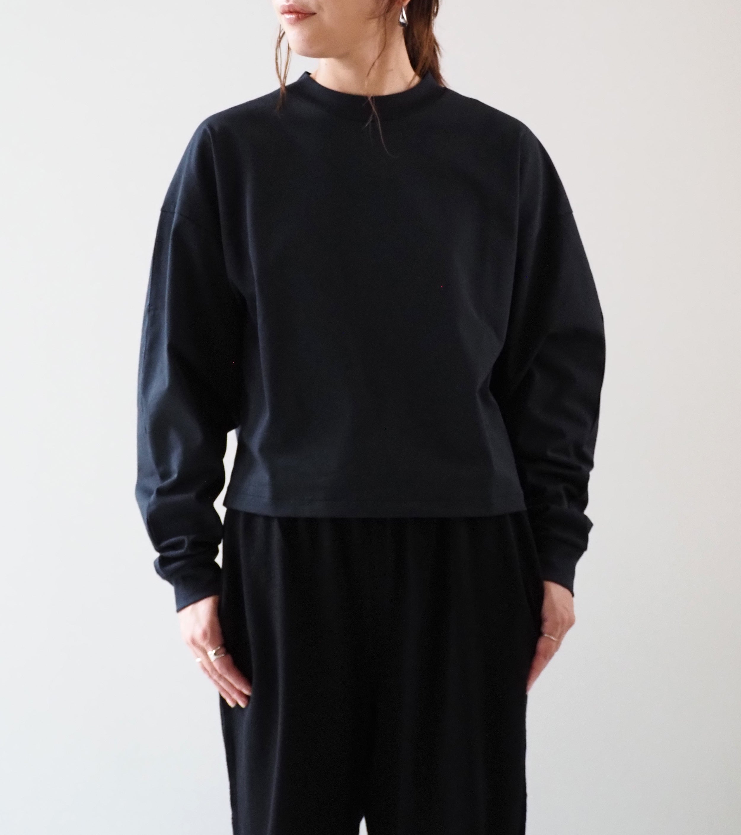 ALWEL CREW PO SHIRTS , Ink Black