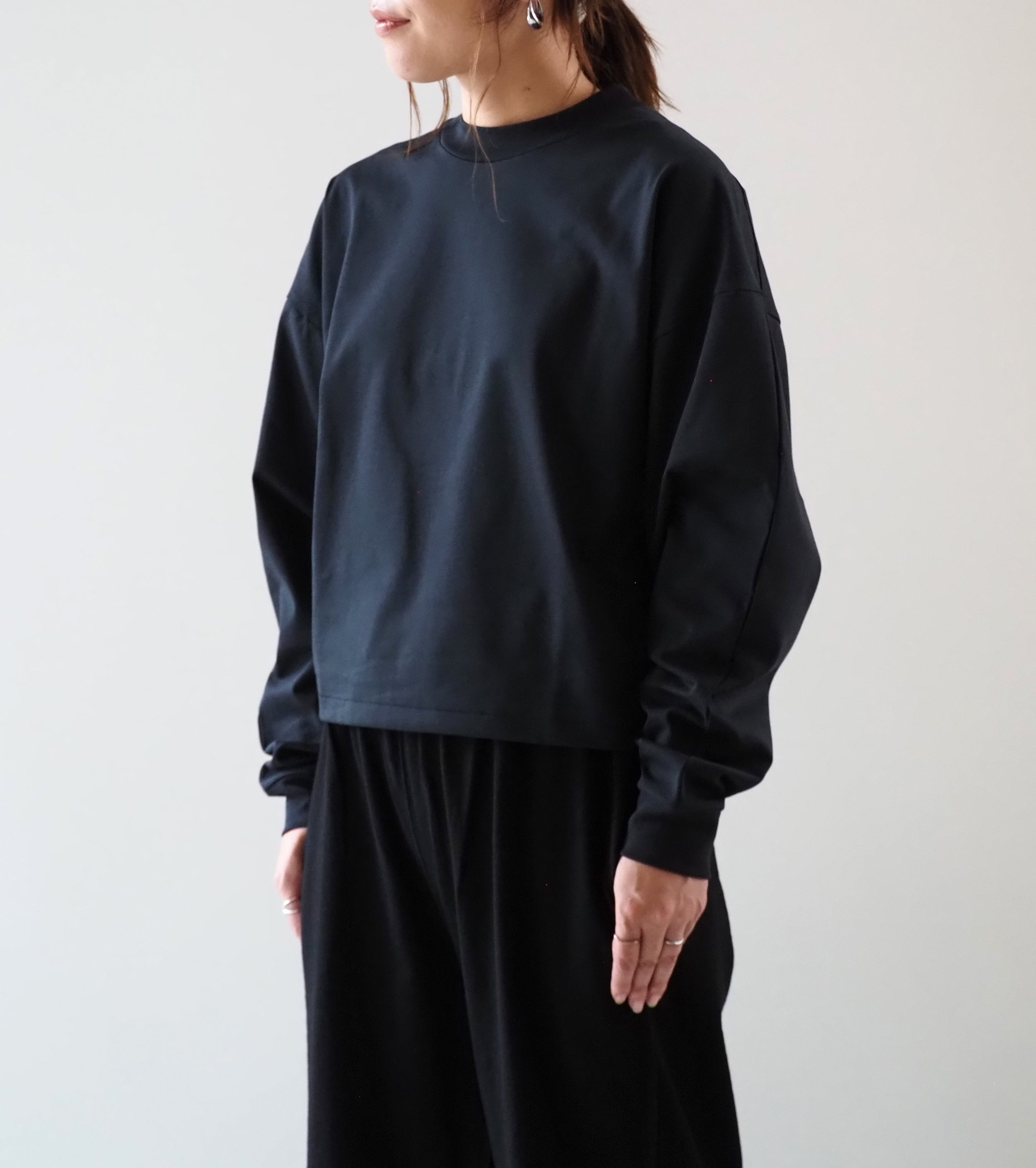 ALWEL CREW PO SHIRTS , Ink Black